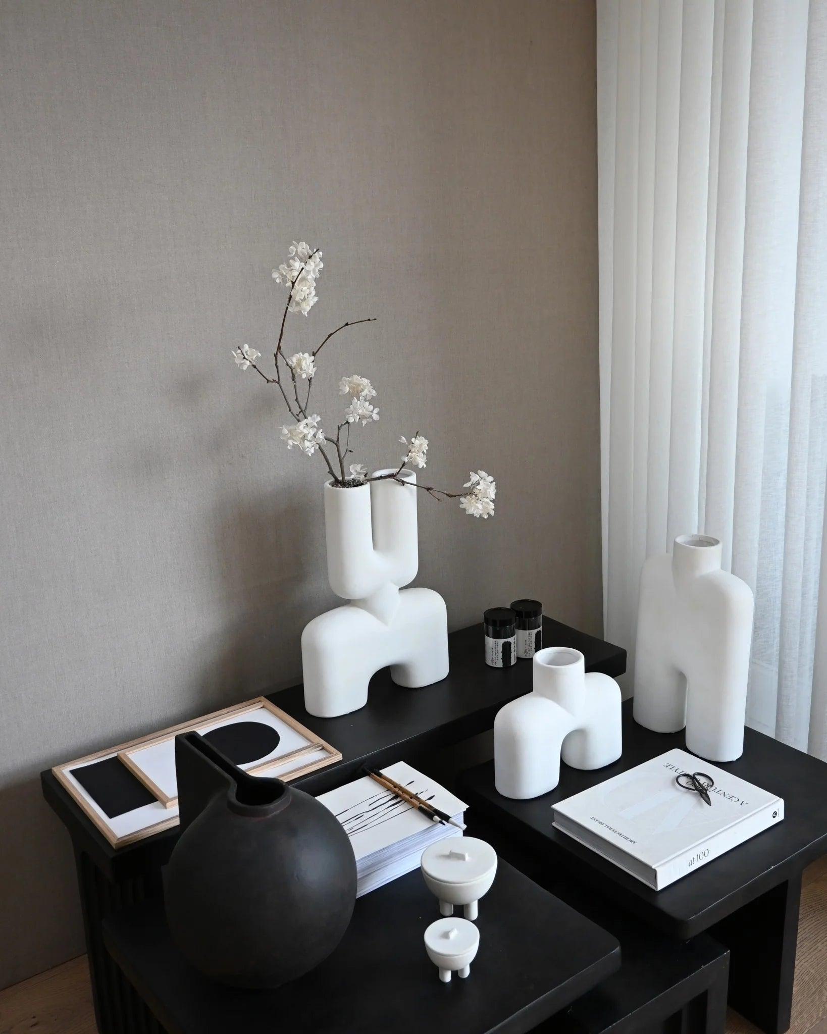 Wazon COBRA TALL BONE biały 101 Copenhagen Eye on Design