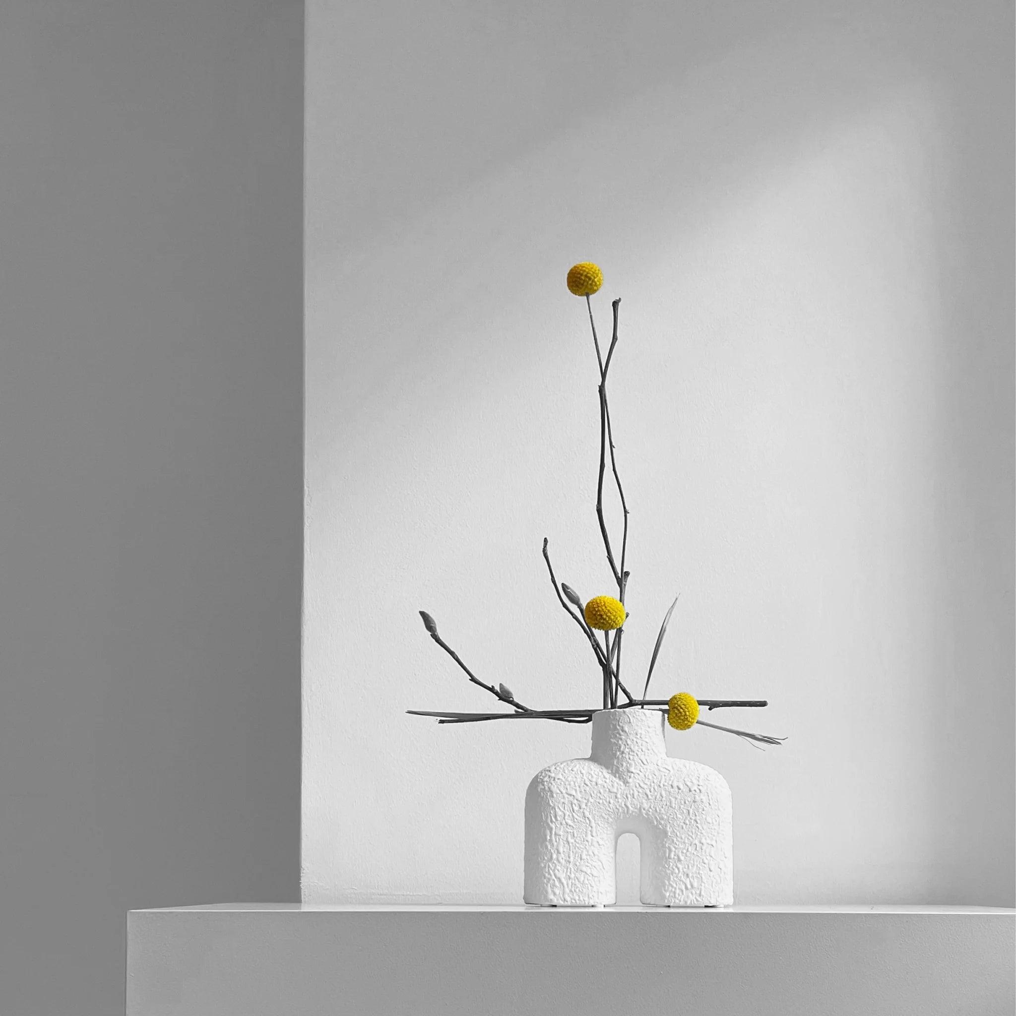 Wazon COBRA UNO BUBBLE biały 101 Copenhagen Eye on Design