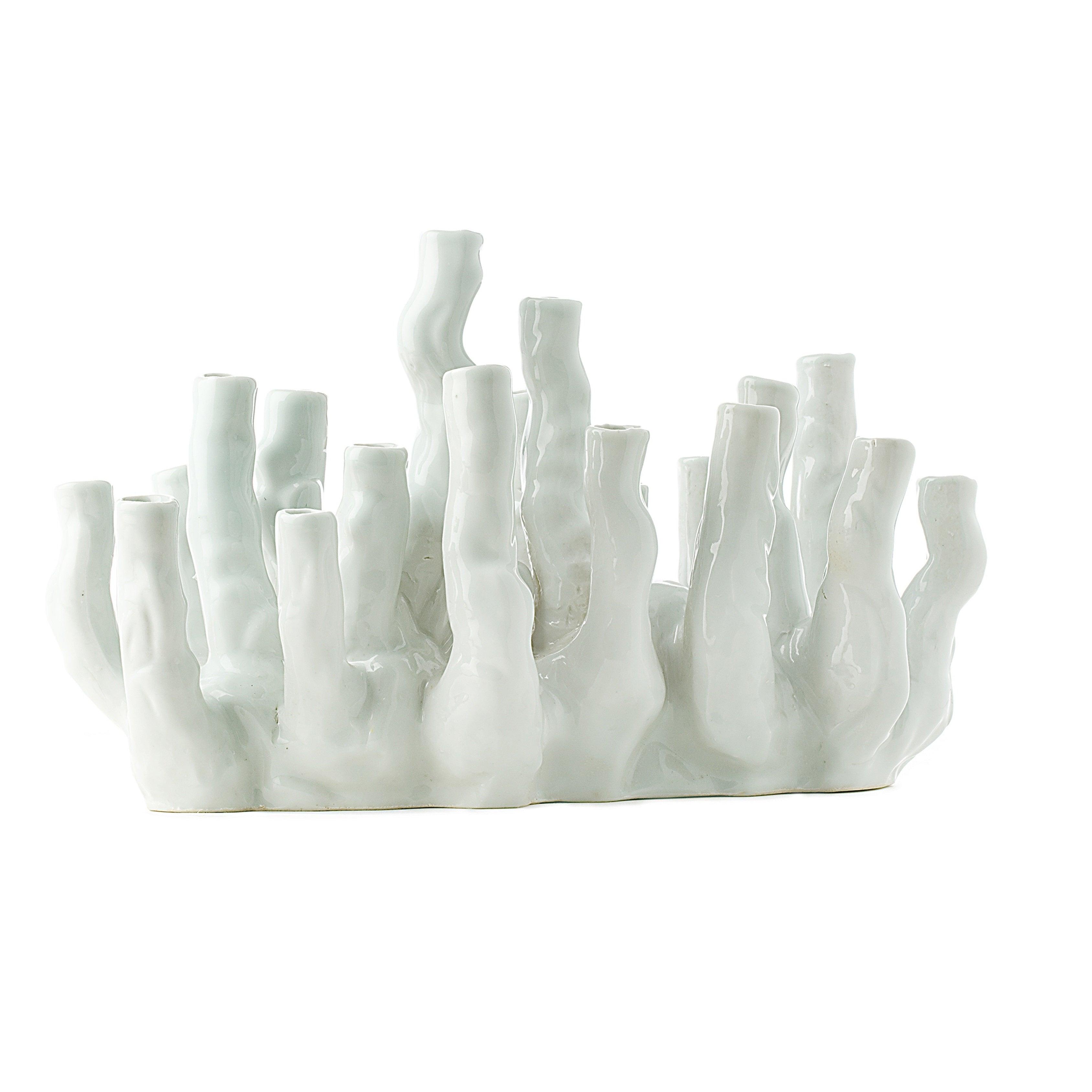 Wazon CORAL REEF biały Pols Potten Eye on Design