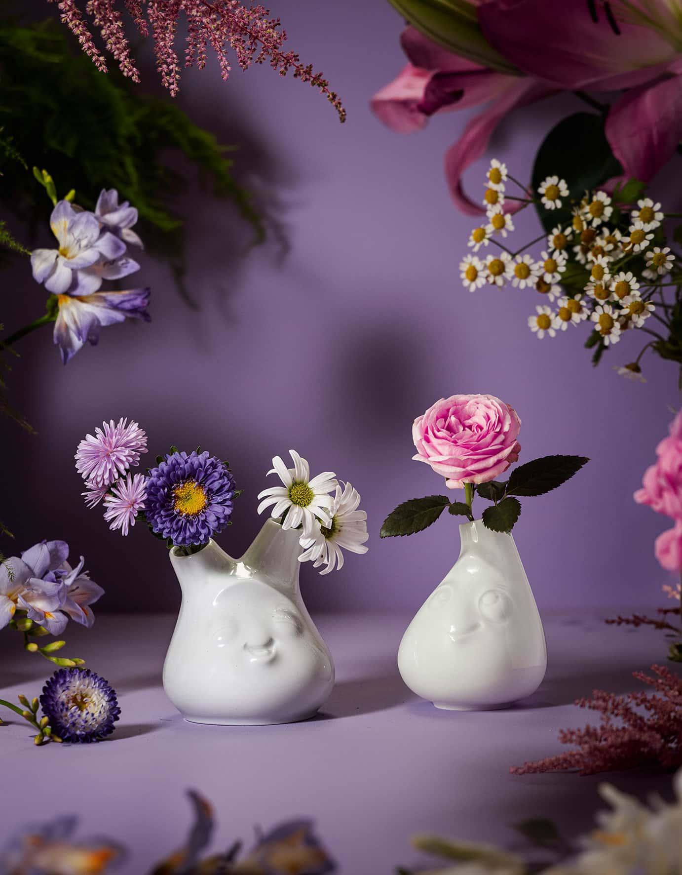 Wazon CUTE biały 58products Eye on Design