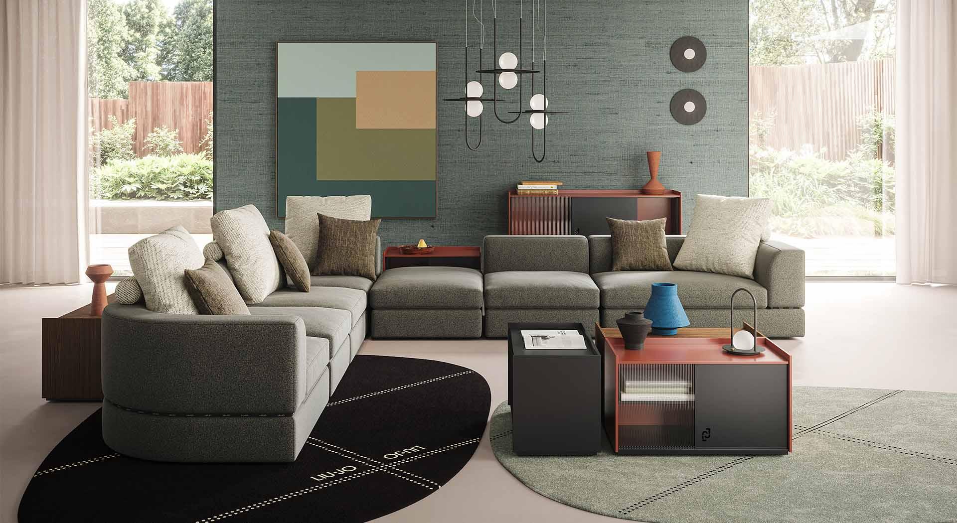 Wazon FAVENTIA LATUS brązowy Liu Jo Living Eye on Design