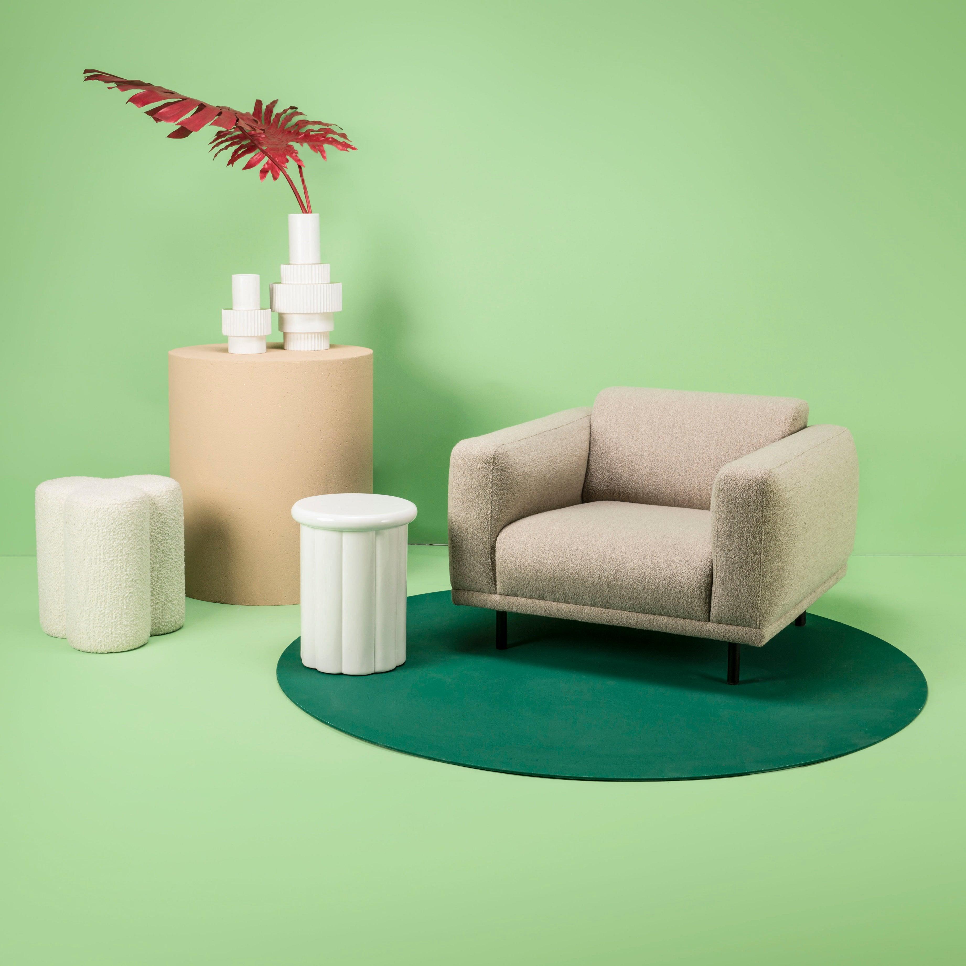 Wazon GEAR biały Pols Potten Eye on Design