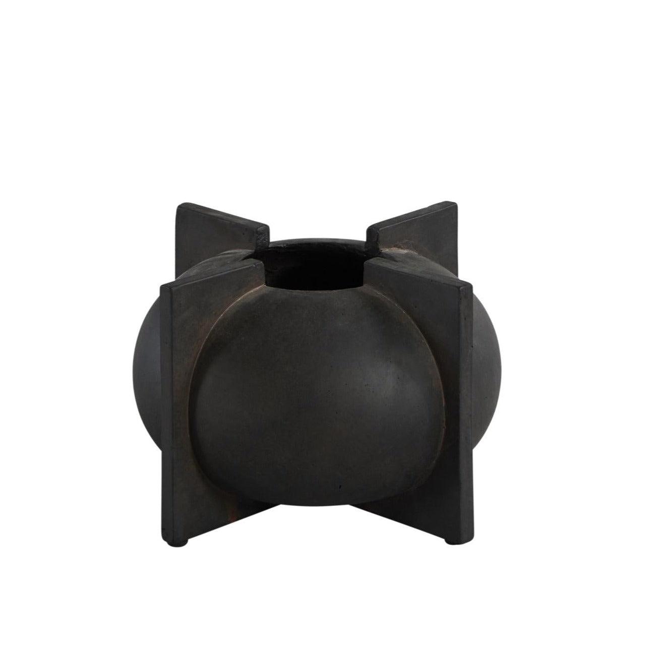 Wazon KYOTO ciemnobrązowy 101 Copenhagen S Eye on Design