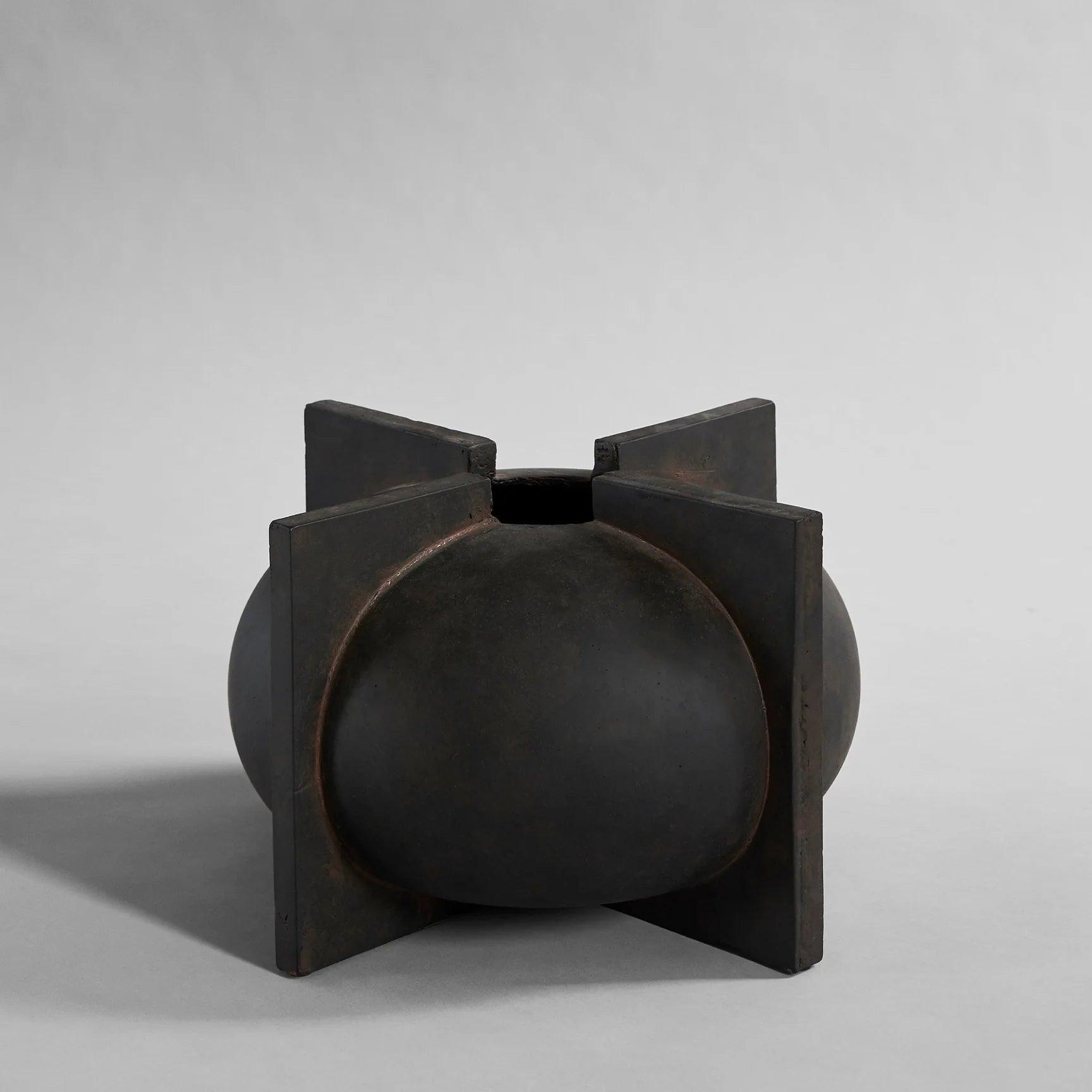 Wazon KYOTO ciemnobrązowy 101 Copenhagen Eye on Design