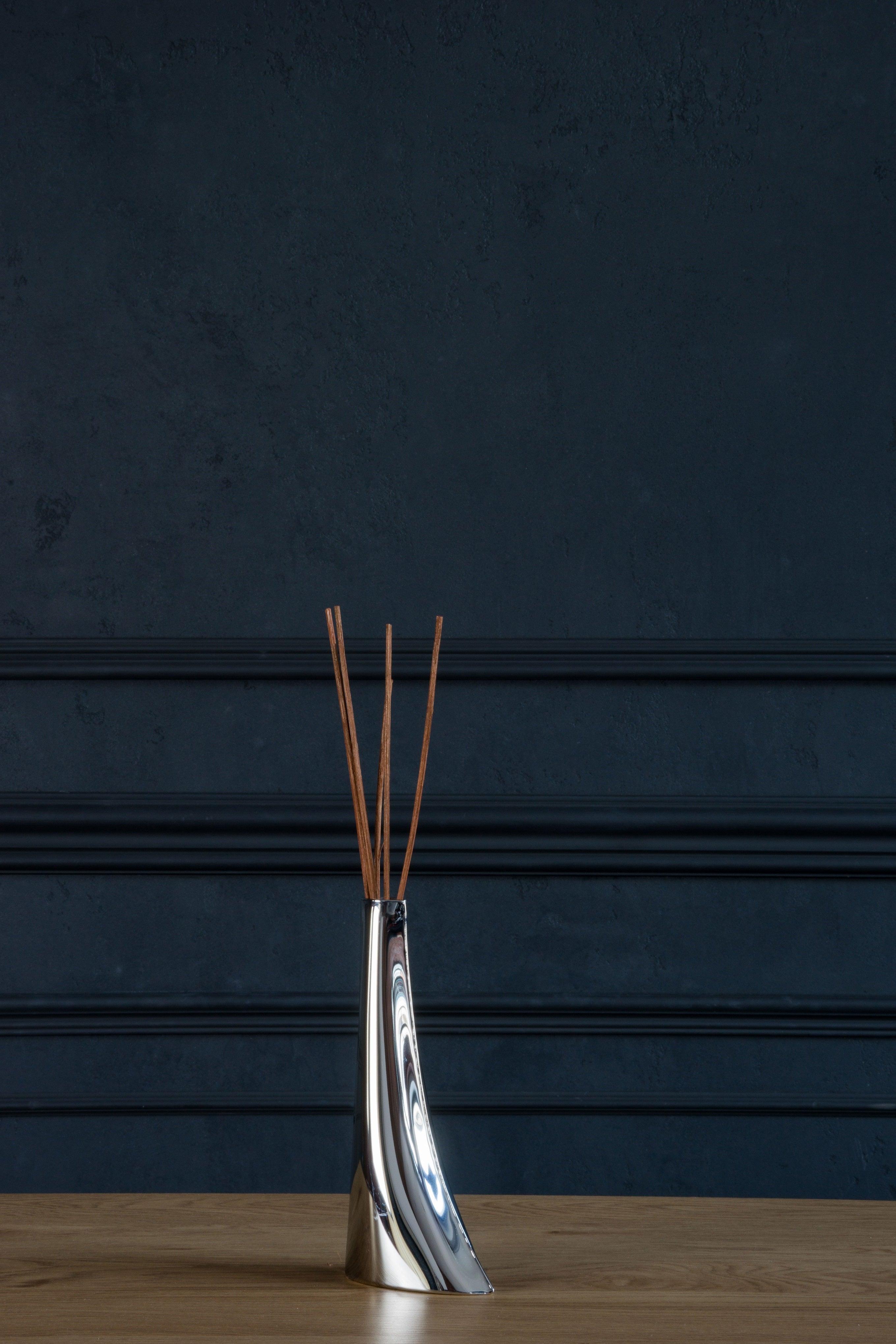 Wazon LEYKI inox Zieta Studio Eye on Design