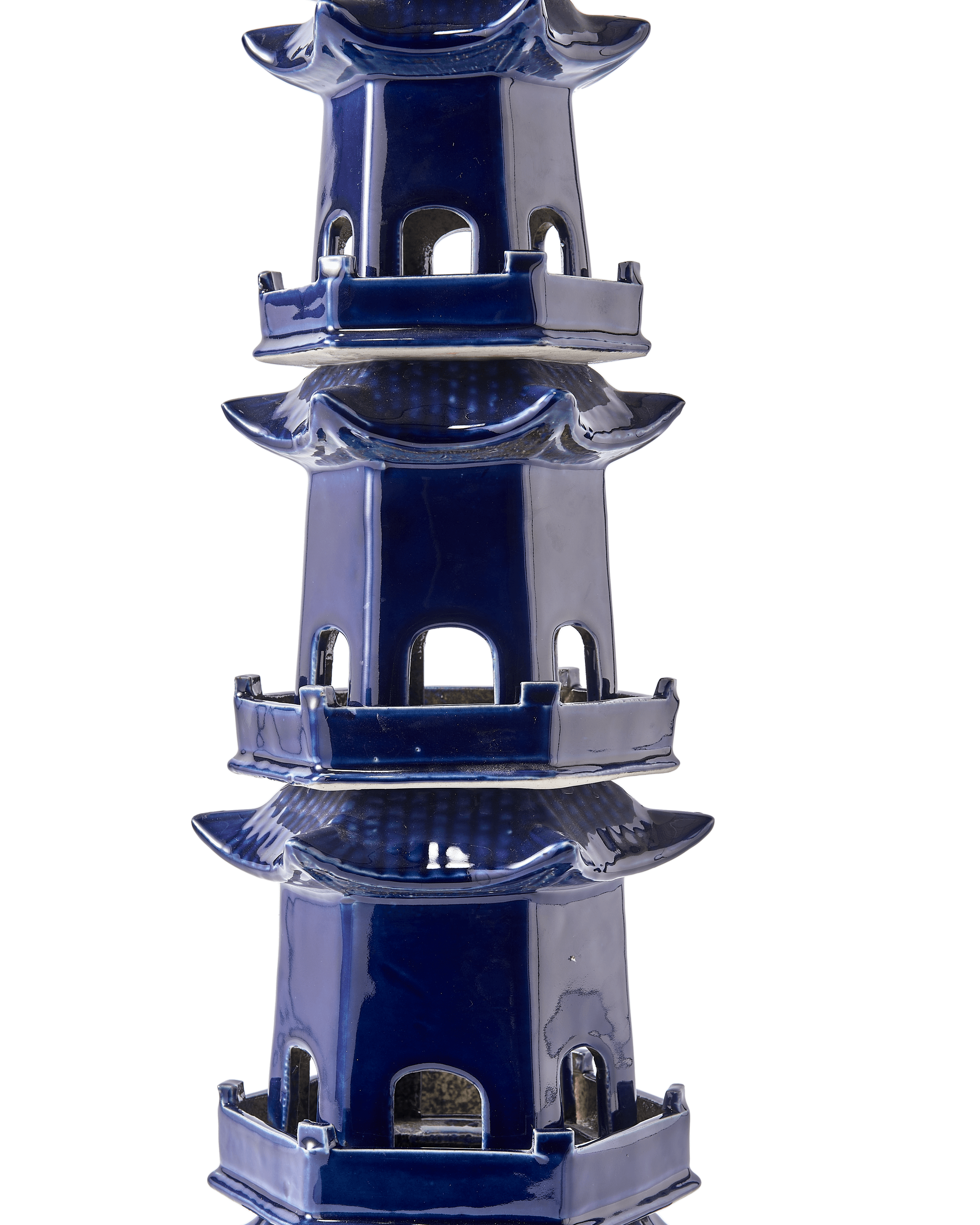 Wazon PAGODA granatowy Pols Potten Eye on Design