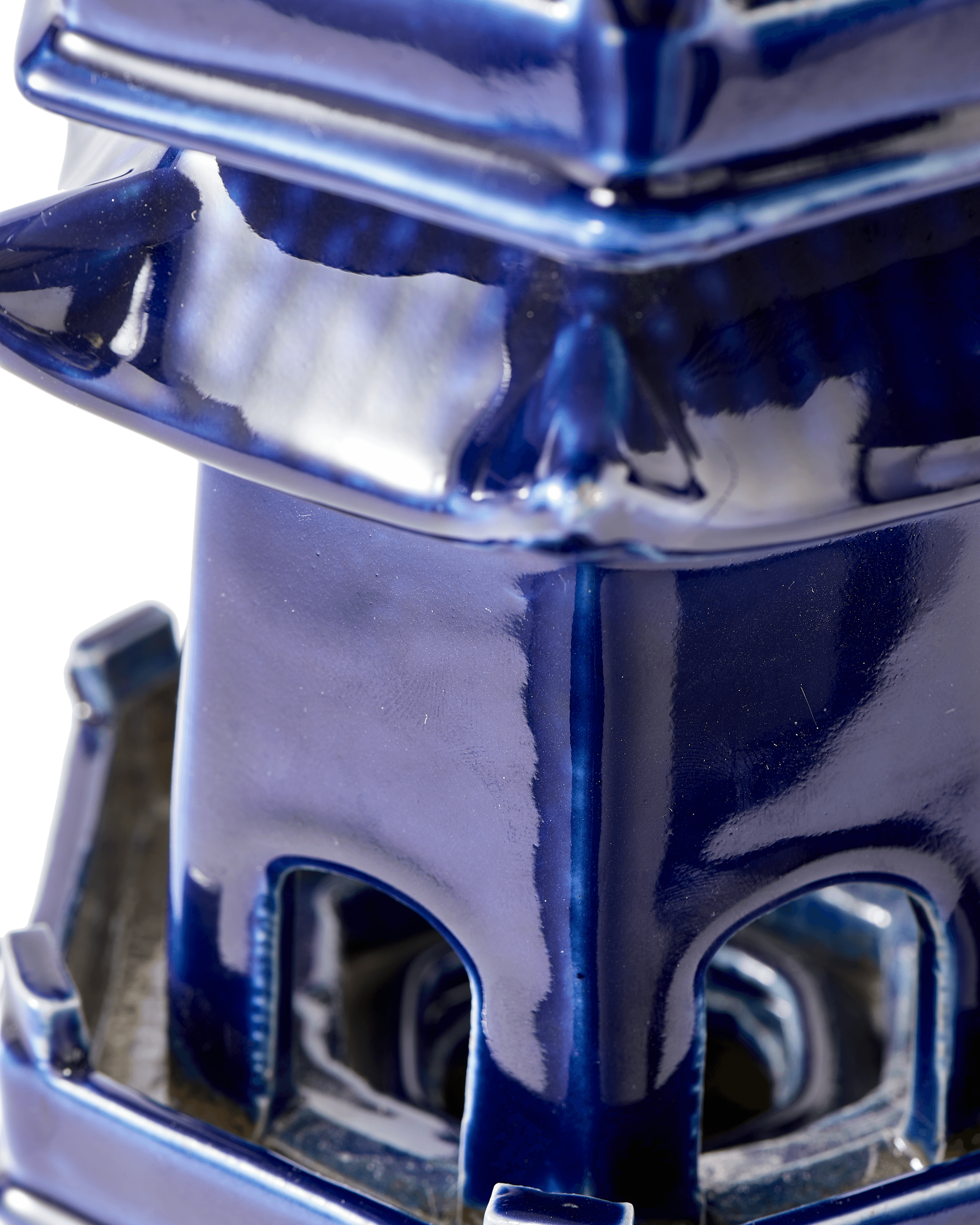 Wazon PAGODA granatowy Pols Potten Eye on Design