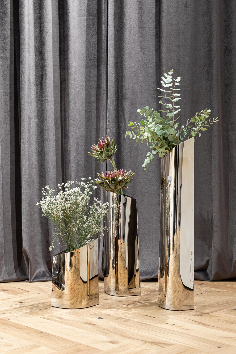 Wazon PAROVA inox Zieta Studio Eye on Design