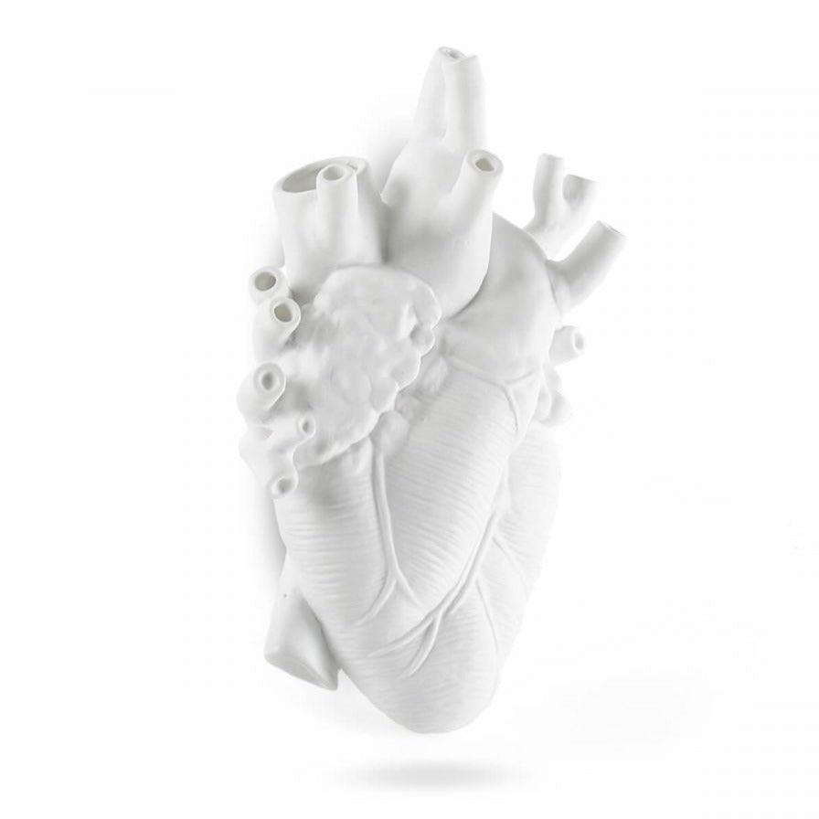 Wazon porcelanowy LOVE IN BLOOM biały Seletti Eye on Design