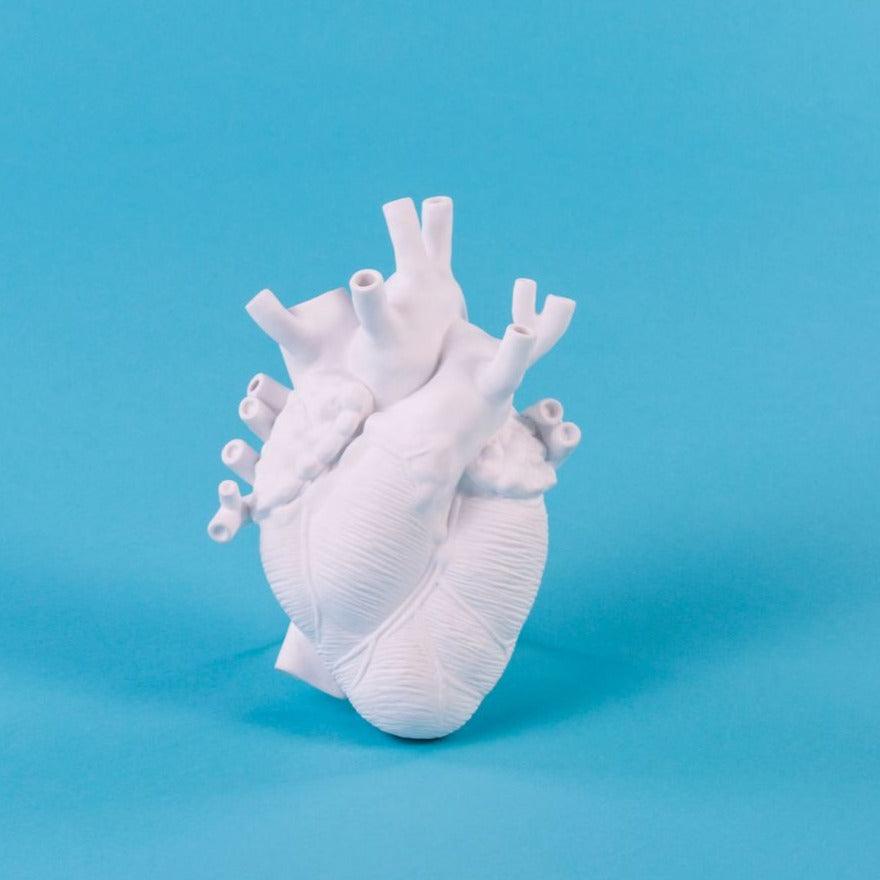 Wazon porcelanowy LOVE IN BLOOM biały Seletti Eye on Design