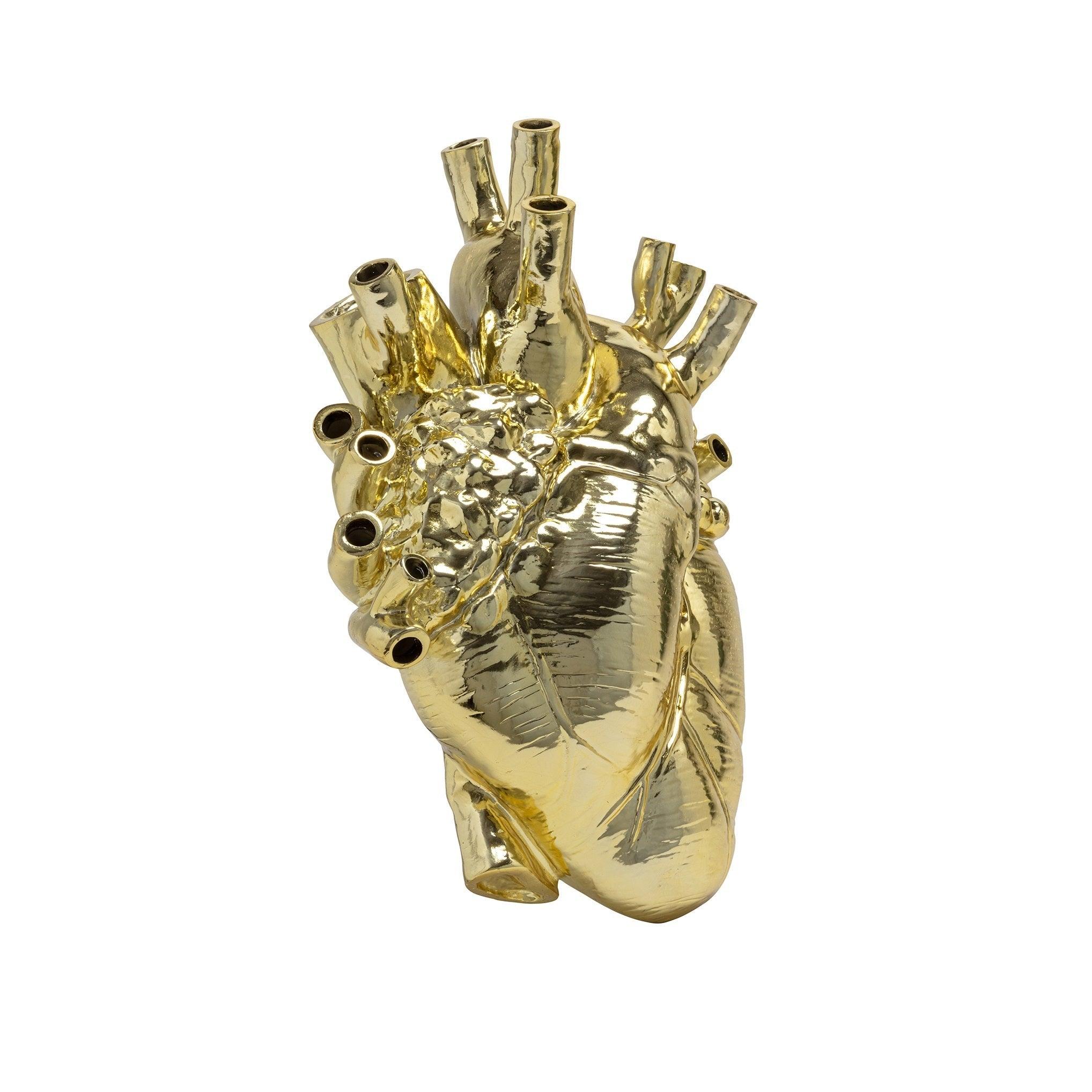 Wazon porcelanowy LOVE IN BLOOM złoty Seletti 60 cm Eye on Design