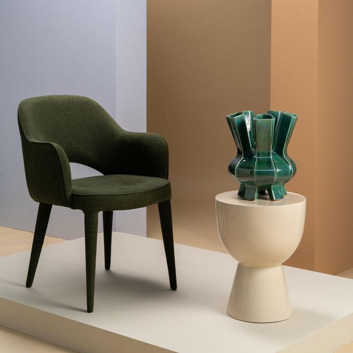 Wazon PUYI zielony Pols Potten Eye on Design