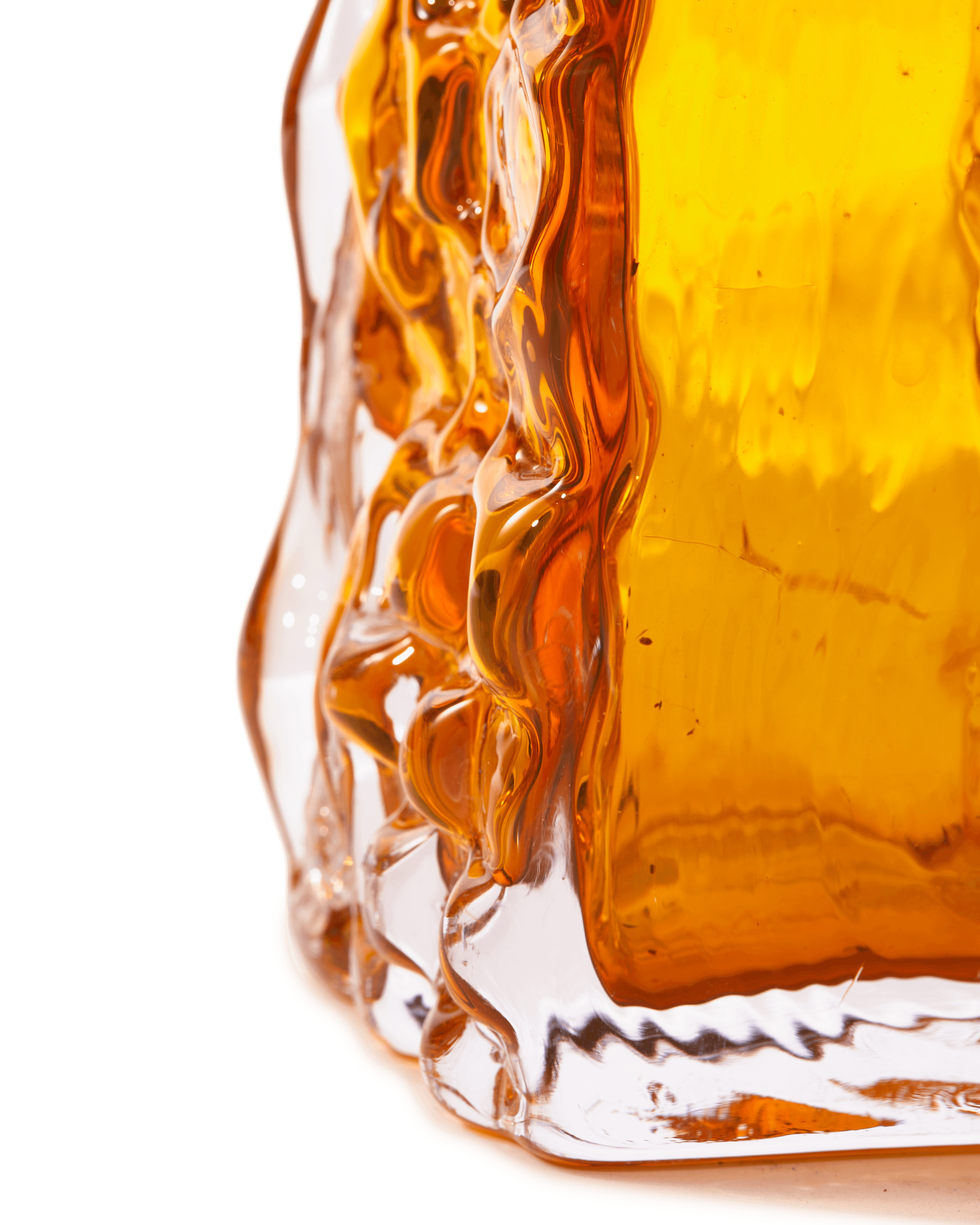 Wazon RELIEF miodowy z różówym Pols Potten Eye on Design