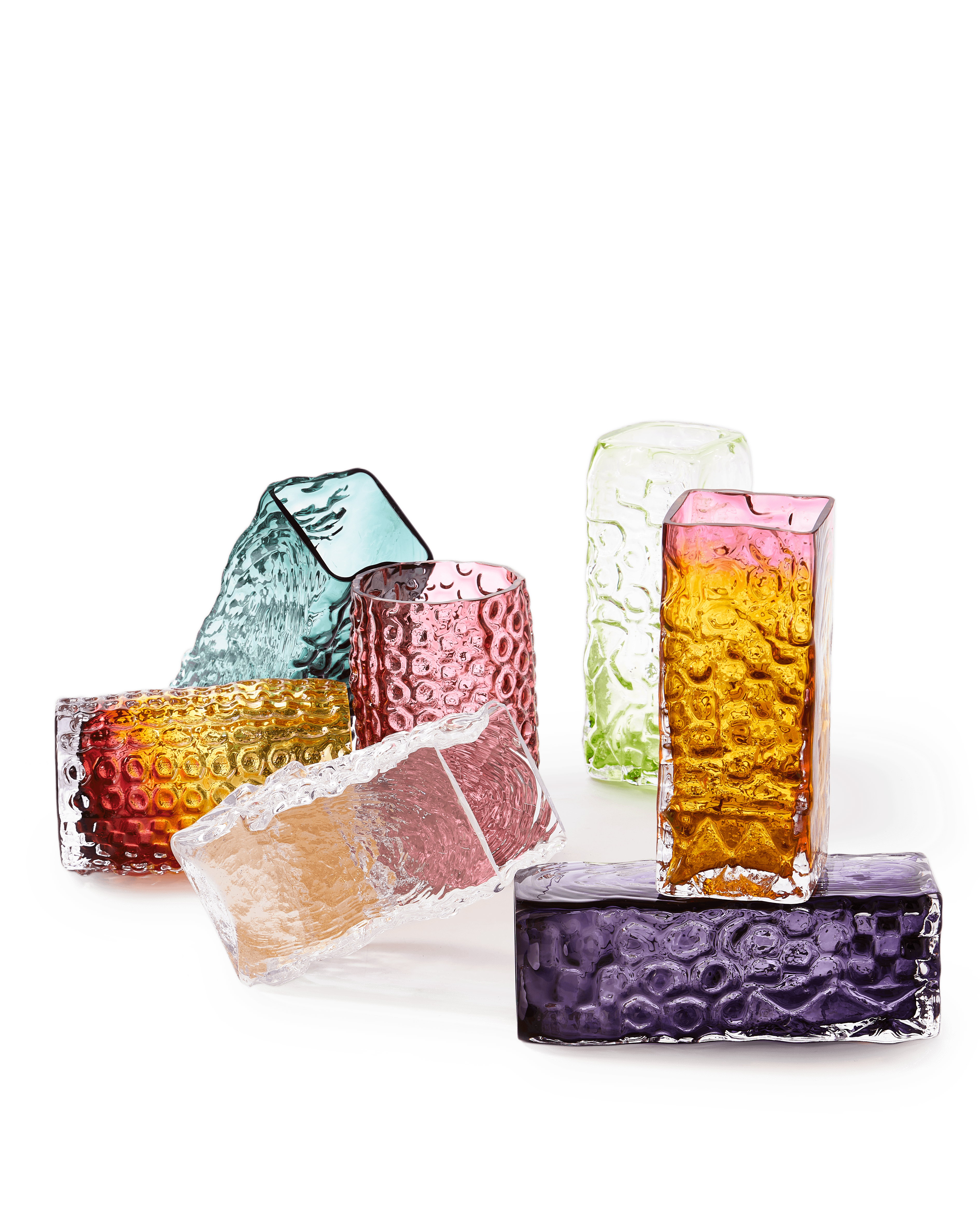 Wazon RELIEF transparentny Pols Potten Eye on Design