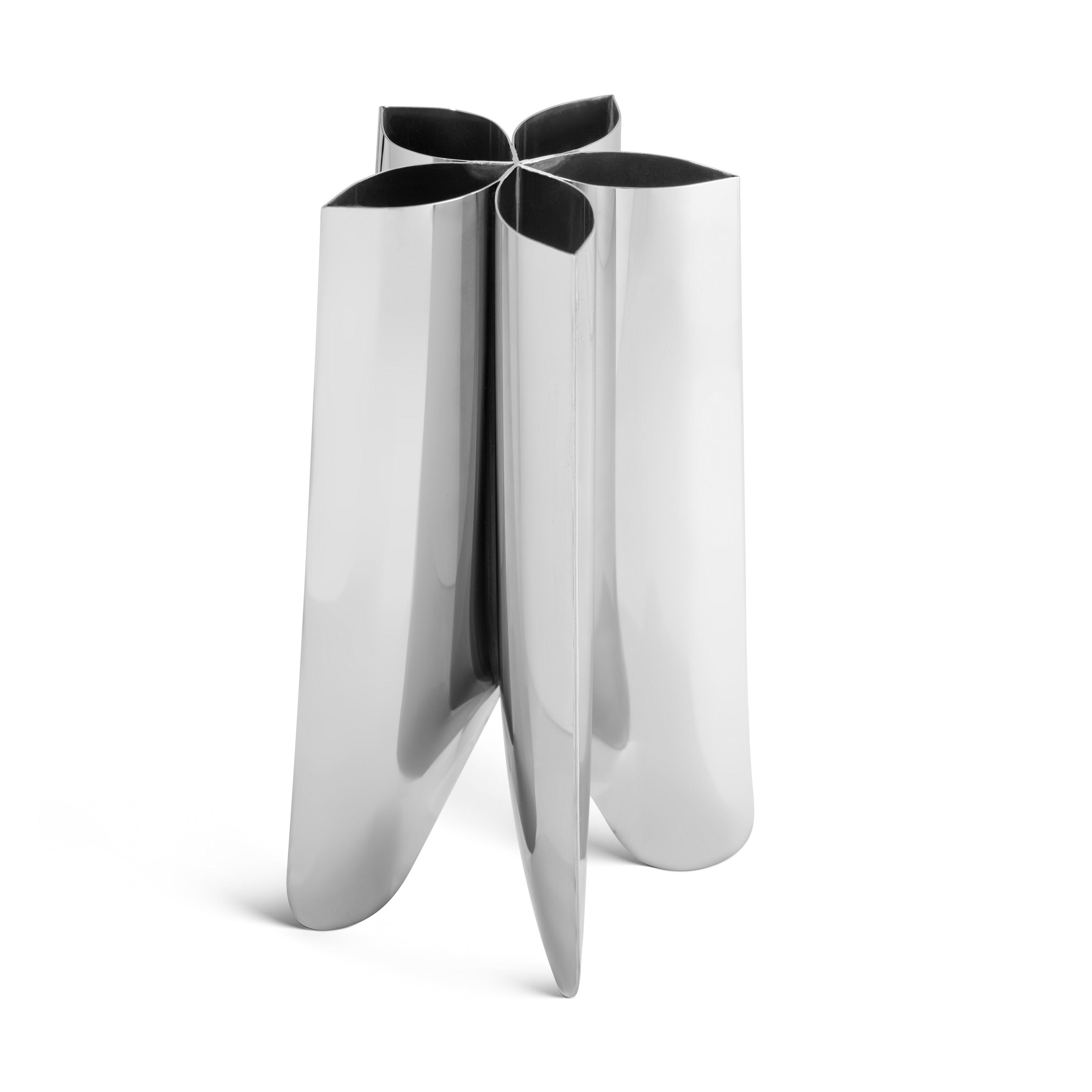 Wazon ROTATION inox Zieta Studio 30 cm Eye on Design