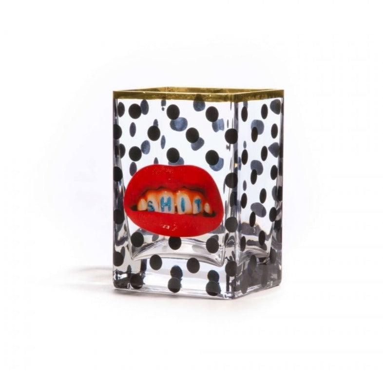 Wazon SHIT szklany Seletti 14 cm Eye on Design