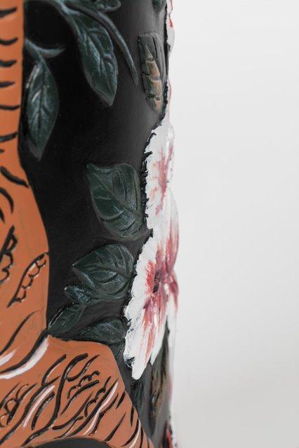 Wazon SONGS OF THE NIGHT ręcznie malowany Bold Monkey Eye on Design