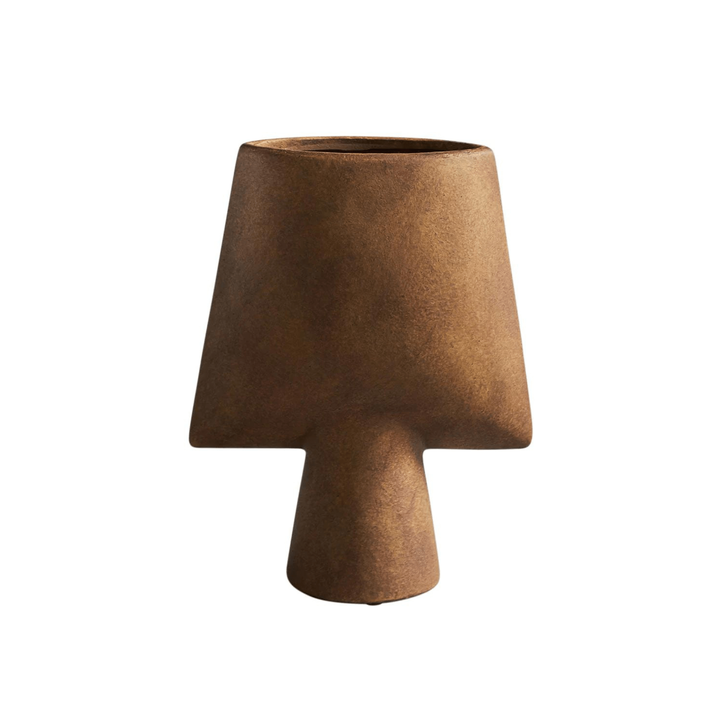 Wazon SPHERE SQUARE ochra 101 Copenhagen Eye on Design