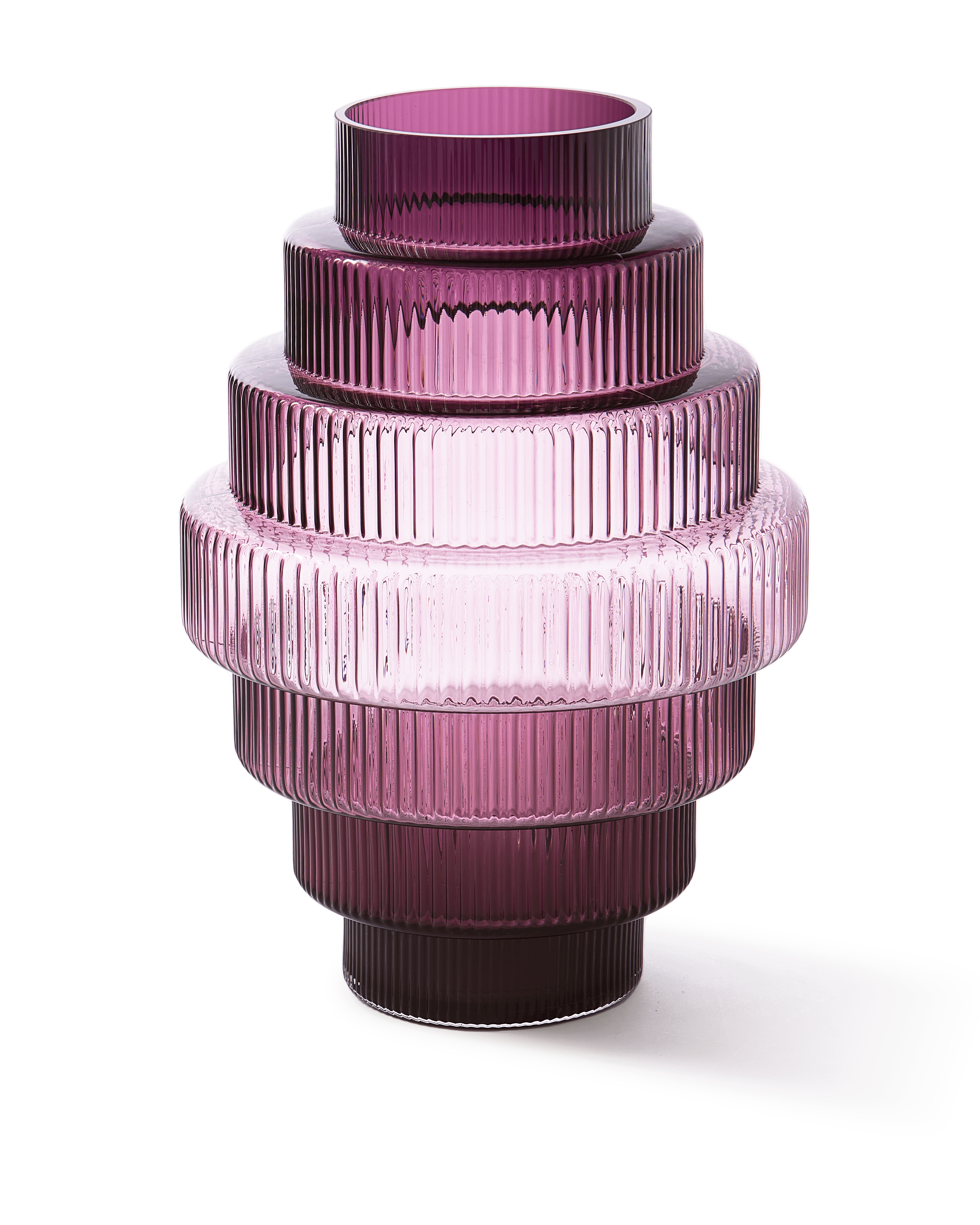 Wazon STEP śliwkowy Pols Potten Eye on Design