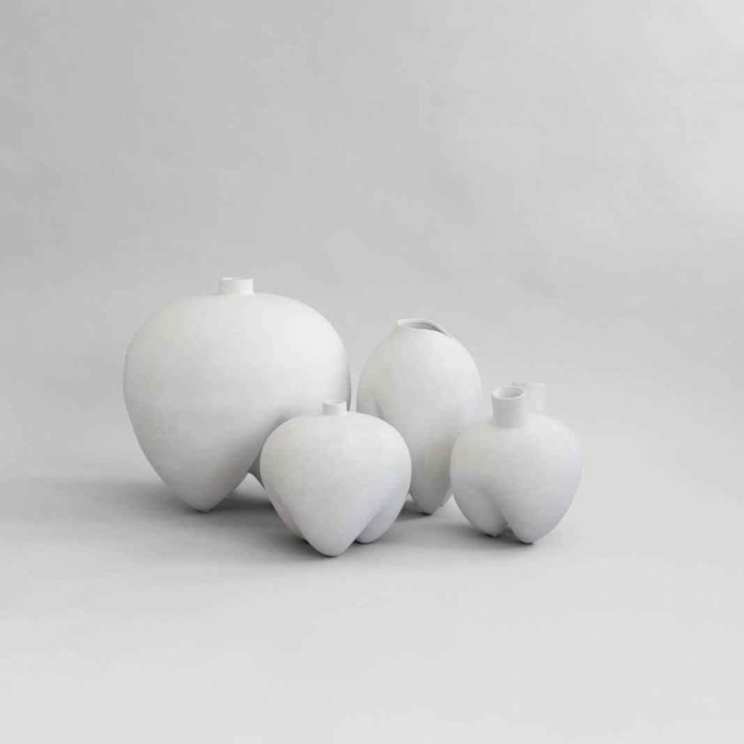 Wazon SUMO HORNS biały 101 Copenhagen Eye on Design