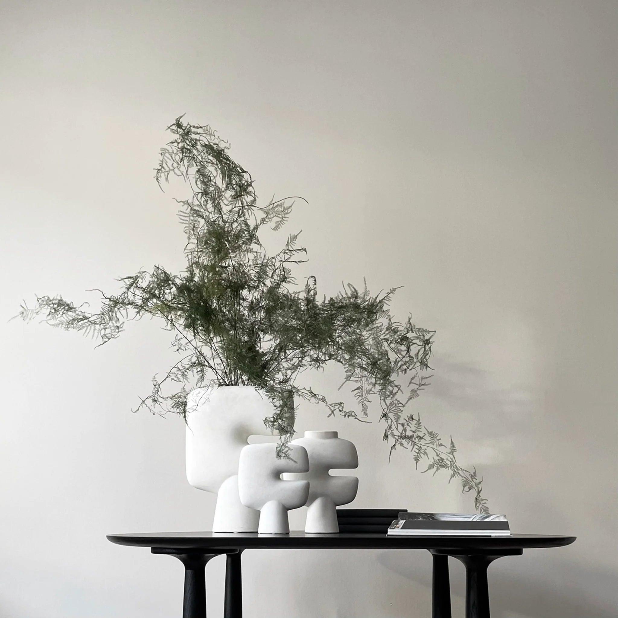 Wazon TRIBAL biały 101 Copenhagen Eye on Design