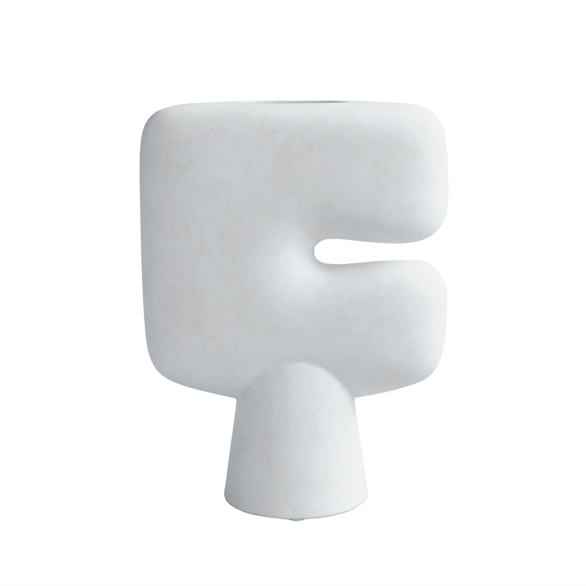 Wazon TRIBAL biały 101 Copenhagen L Eye on Design