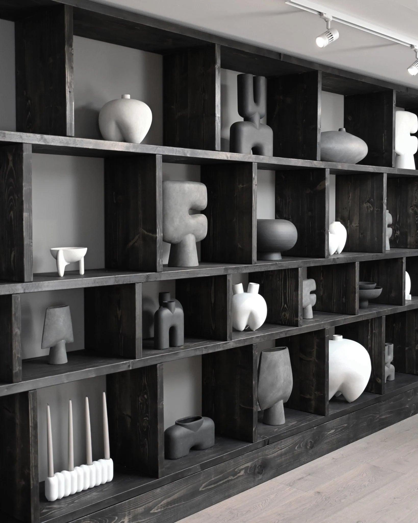 Wazon TRIBAL ciemnoszary 101 Copenhagen Eye on Design