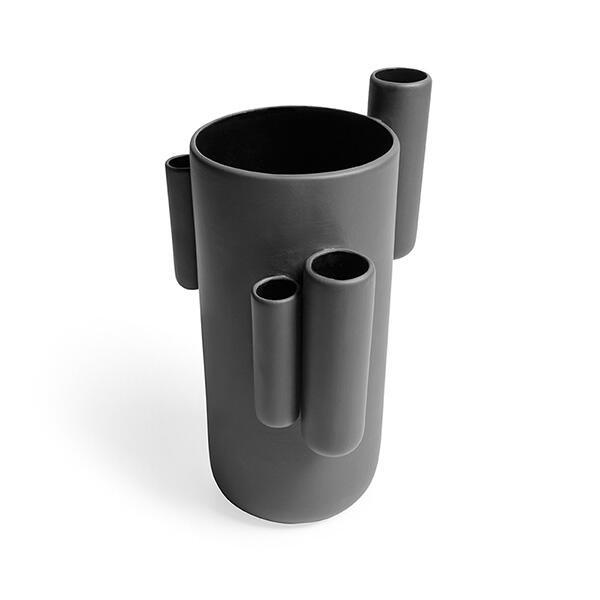 Wazon TUBINI matowy szary Calligaris Eye on Design