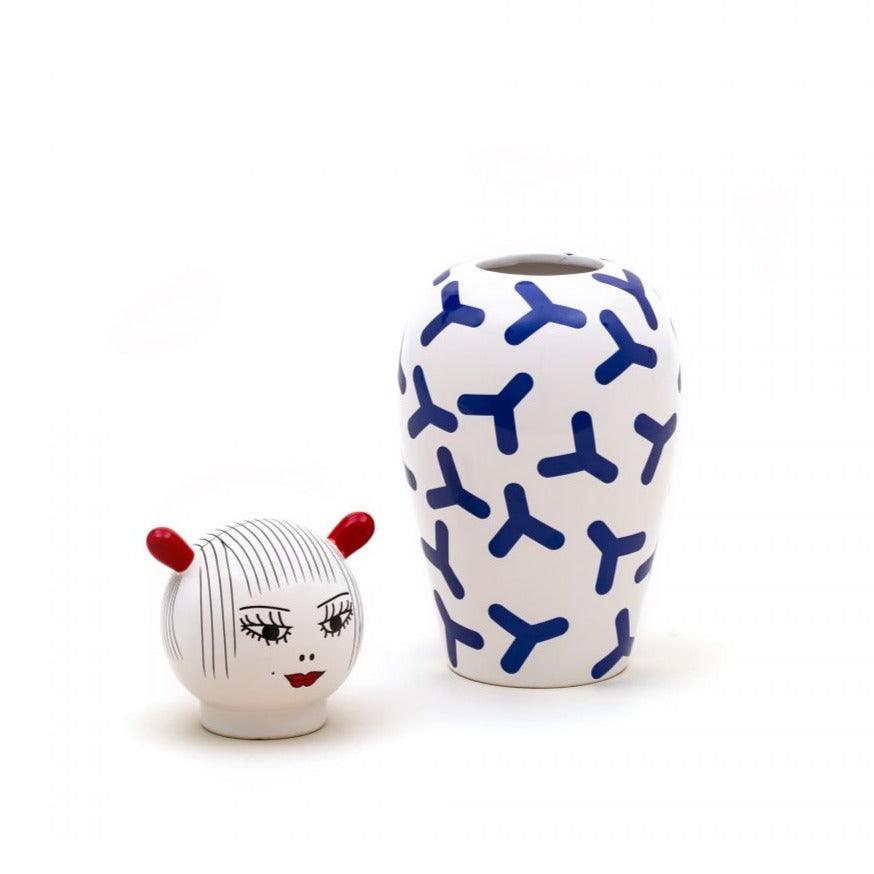 Wazon z pokrywą CANOPIE - ZOE Seletti Eye on Design