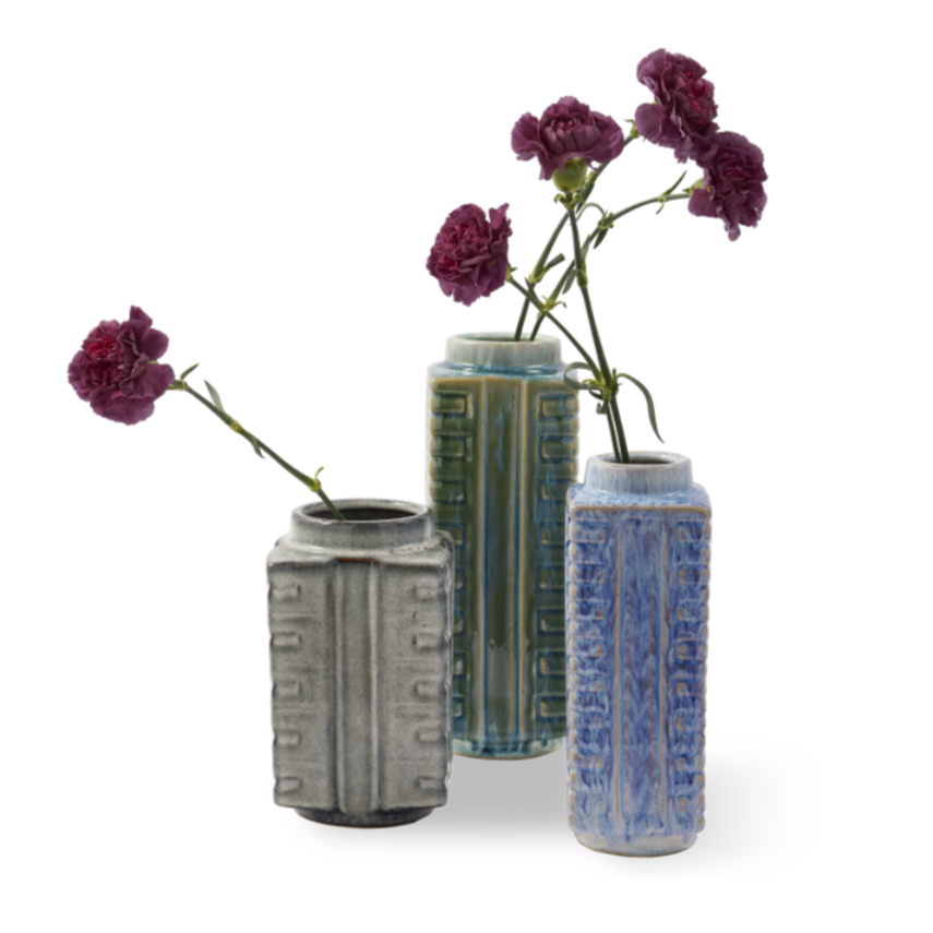 SMALL CITY vase set ceramic