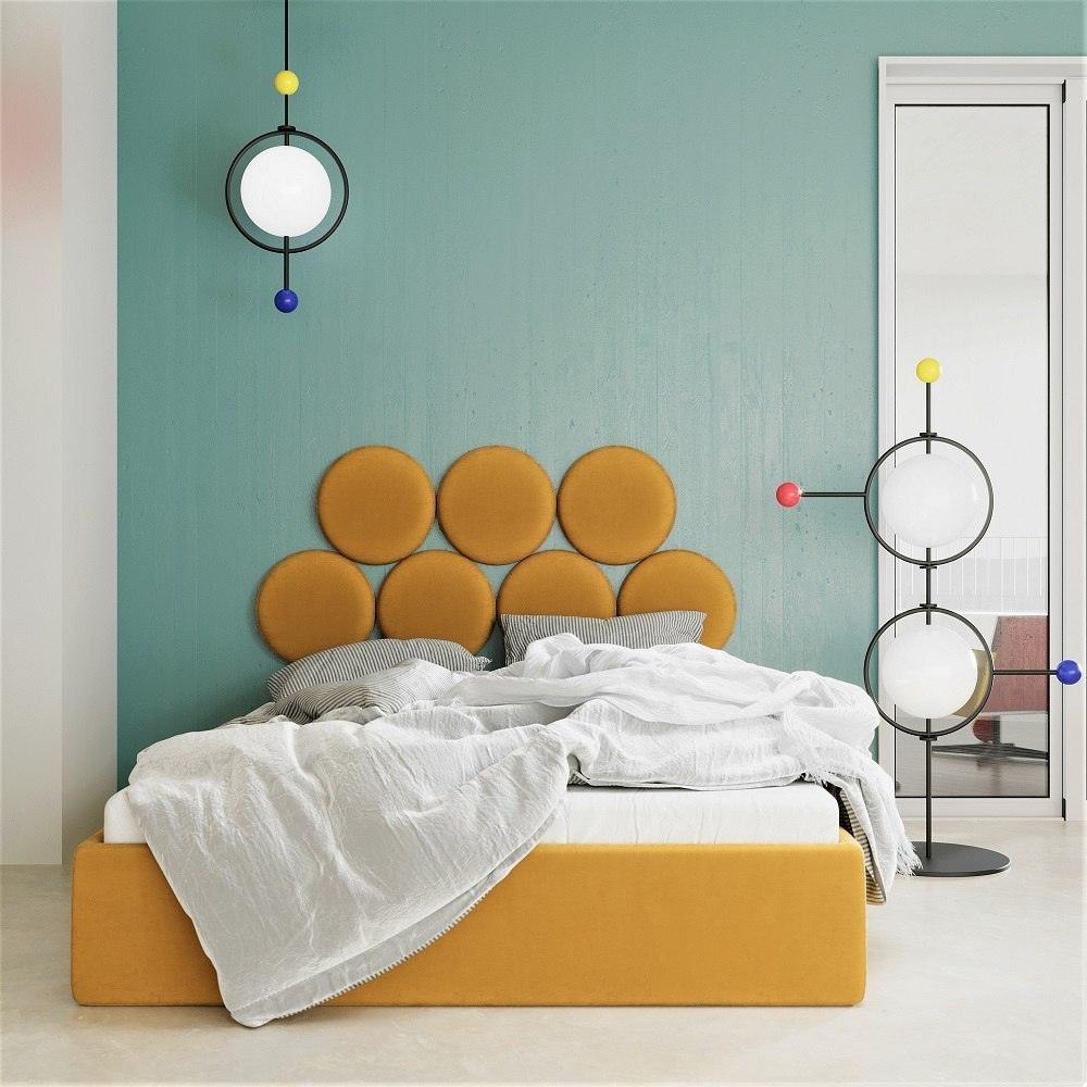 Wezgłowie BALL jasnozielony Happy Barok Eye on Design