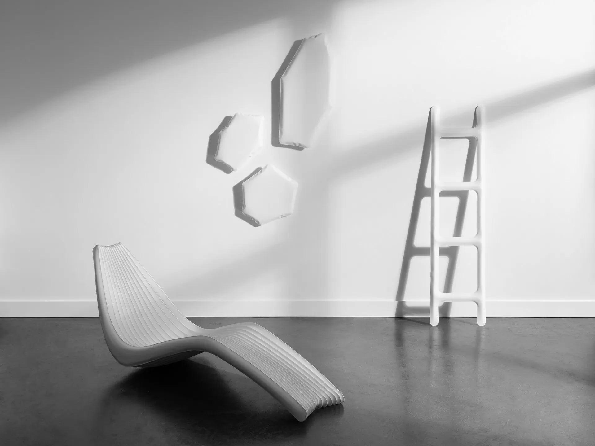 Wieszak DRAB biały błyszczący Zieta Studio Eye on Design