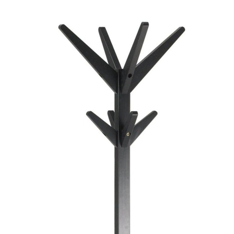 Wieszak stojący STUDIO czarne drewno Woood Eye on Design