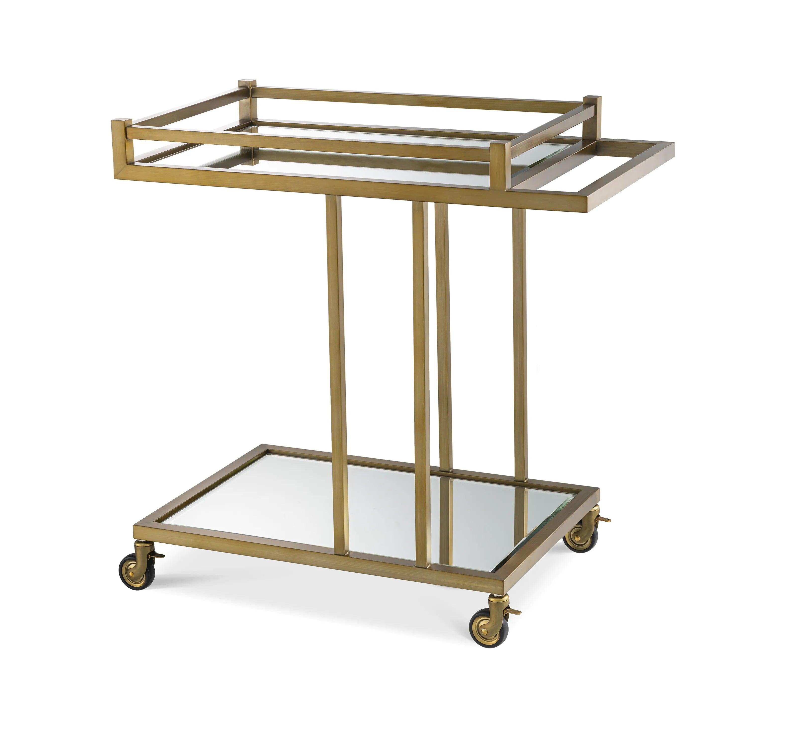 Wózek barowy BEVERLY HILLS mosiężny Eichholtz Eye on Design