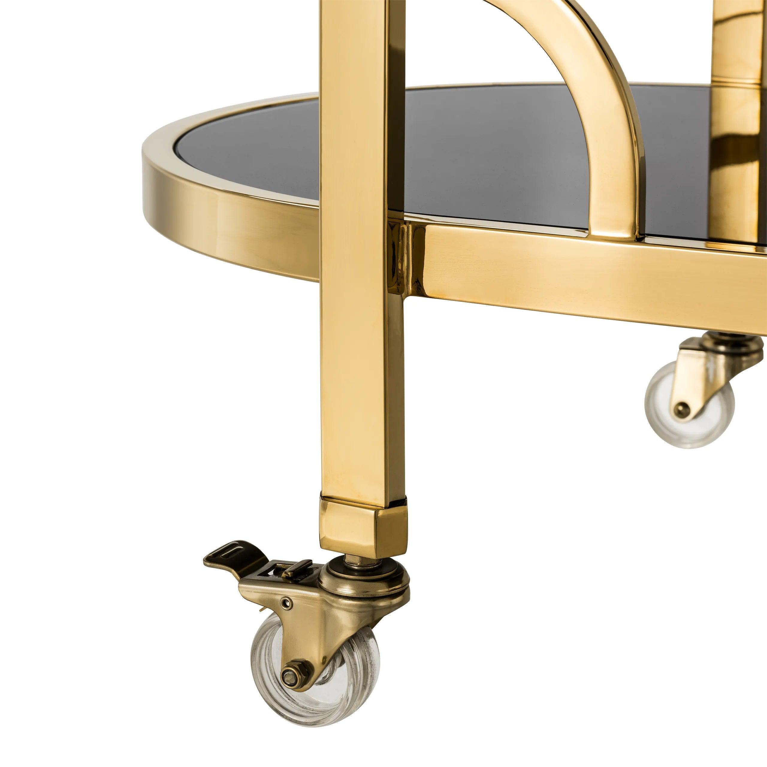 Wózek barowy OAKHURST złoty Eichholtz Eye on Design