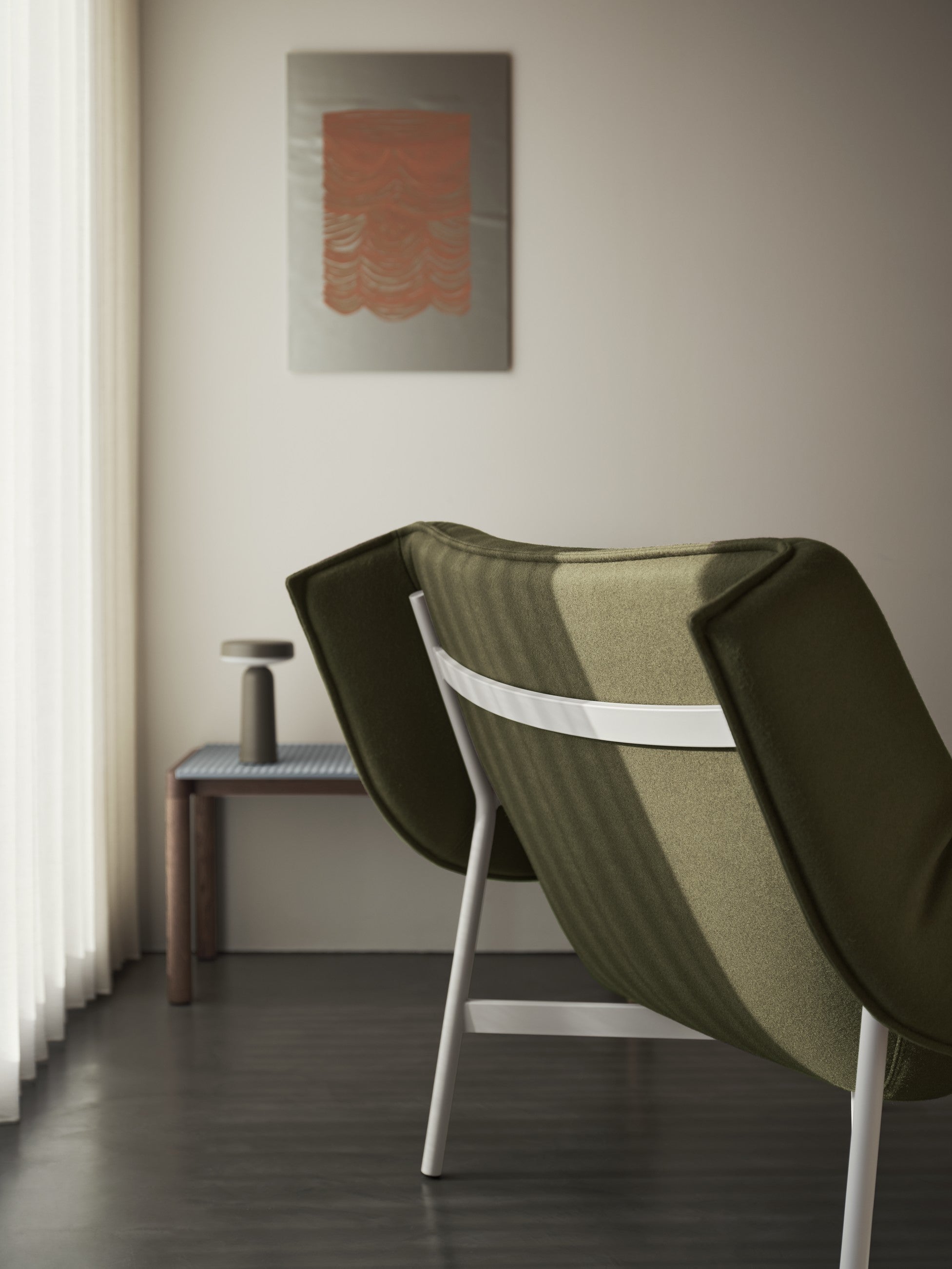Prenosná vonkajšia lampa EASE taupe