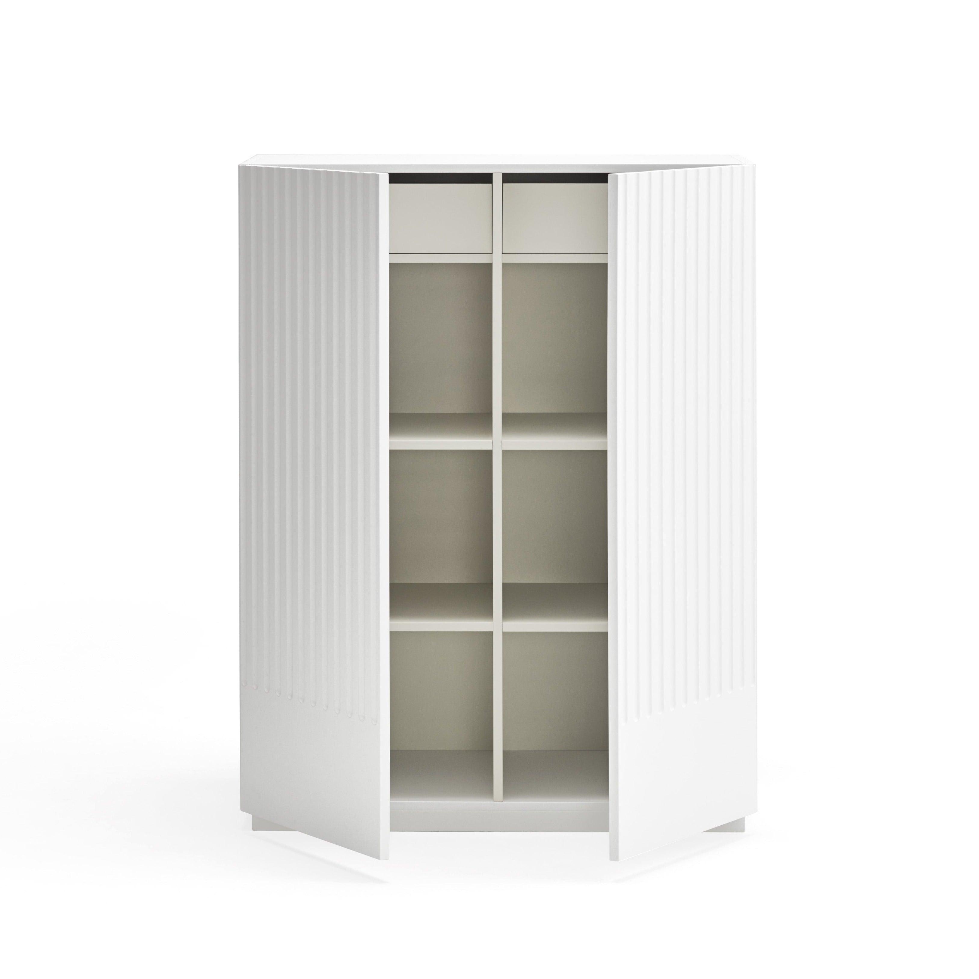 Wysoka komoda DORIC biały Teulat Eye on Design