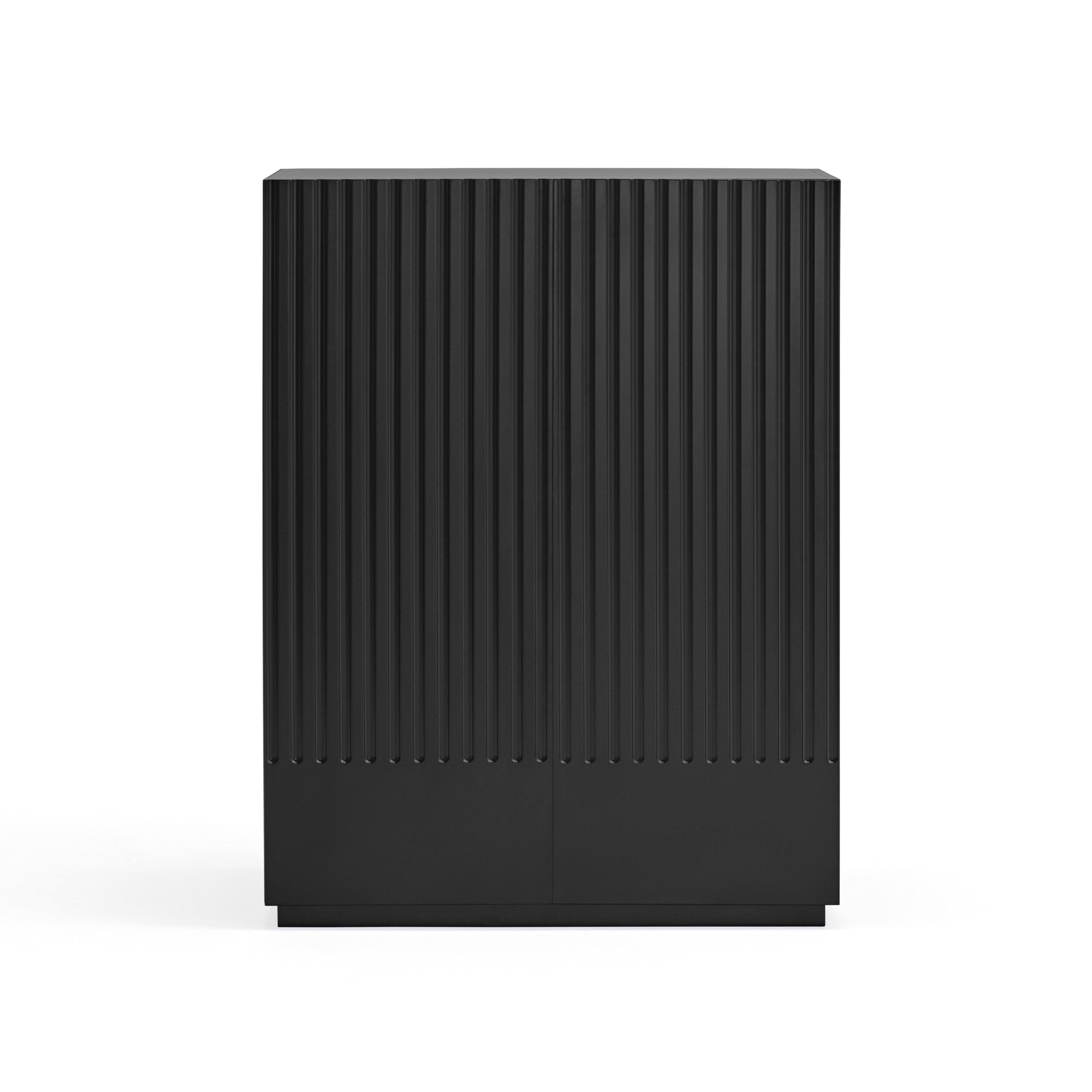 Wysoka komoda DORIC czarny Teulat Eye on Design