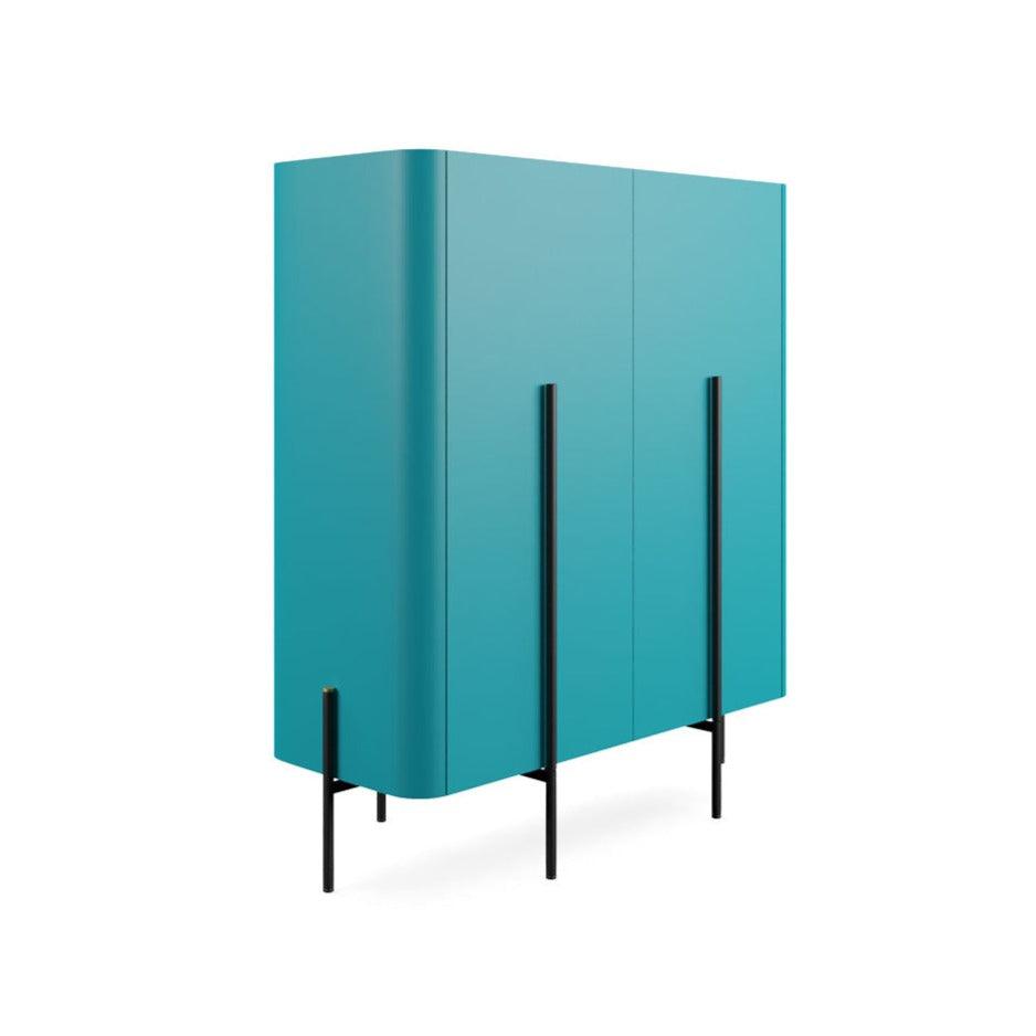 Wysoka szafka CAILLOU turkusowy Liu Jo Living Eye on Design