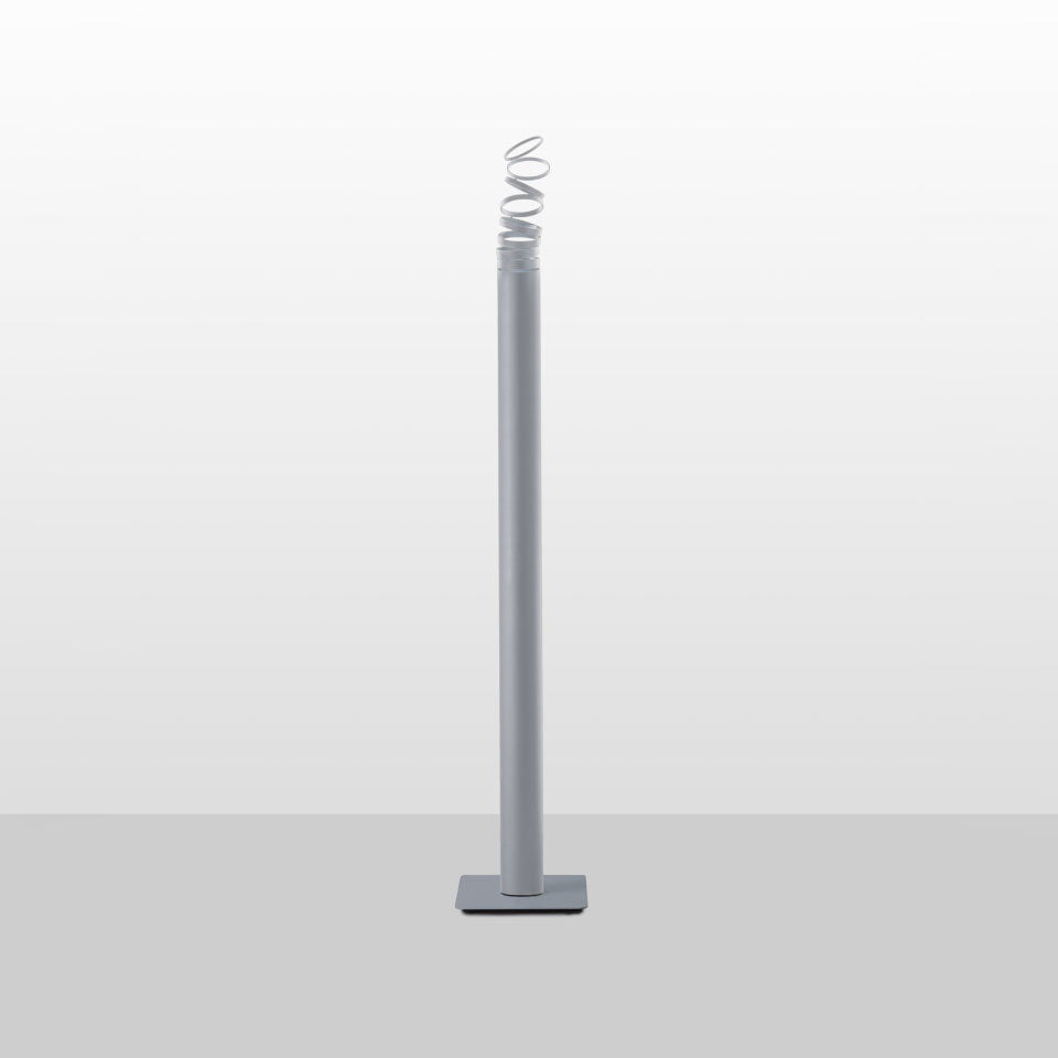 Stojaca lampa DECOMPOSE tmavosivá