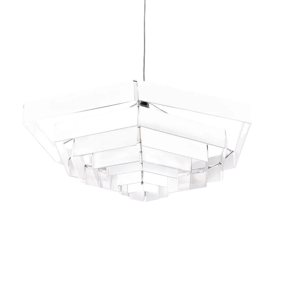 Závesná lampa ESAGONALE biela