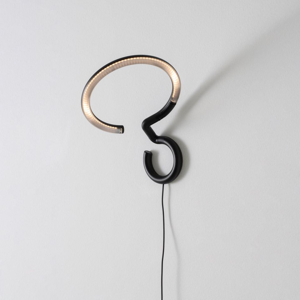 Nástenné svietidlo VINE LIGHT čierne