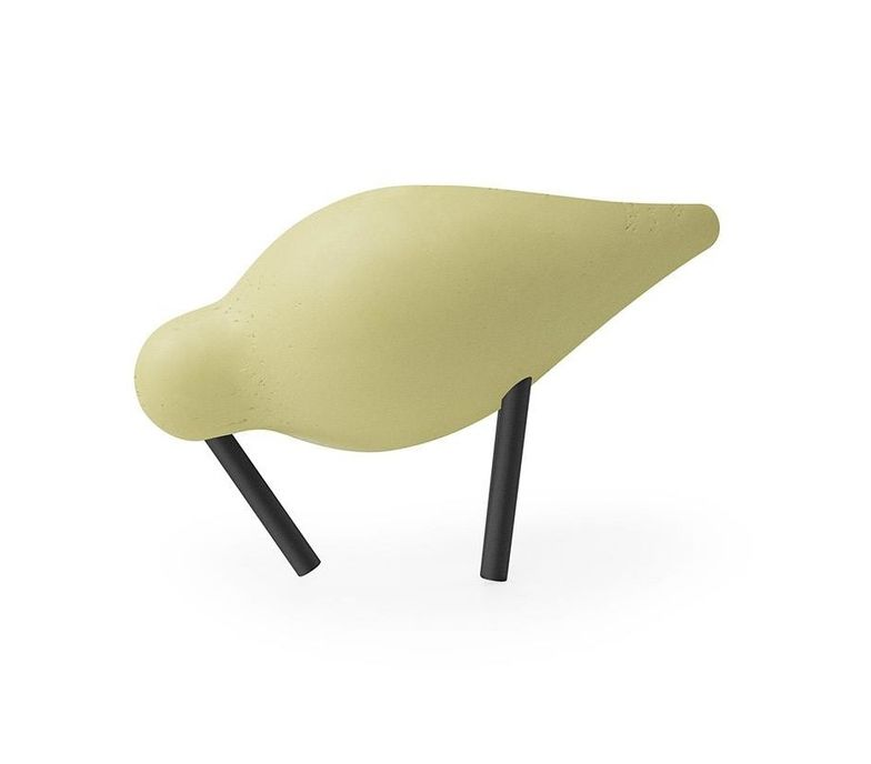 Figúrka SHOREBIRD jasnežltá s čiernymi nožičkami