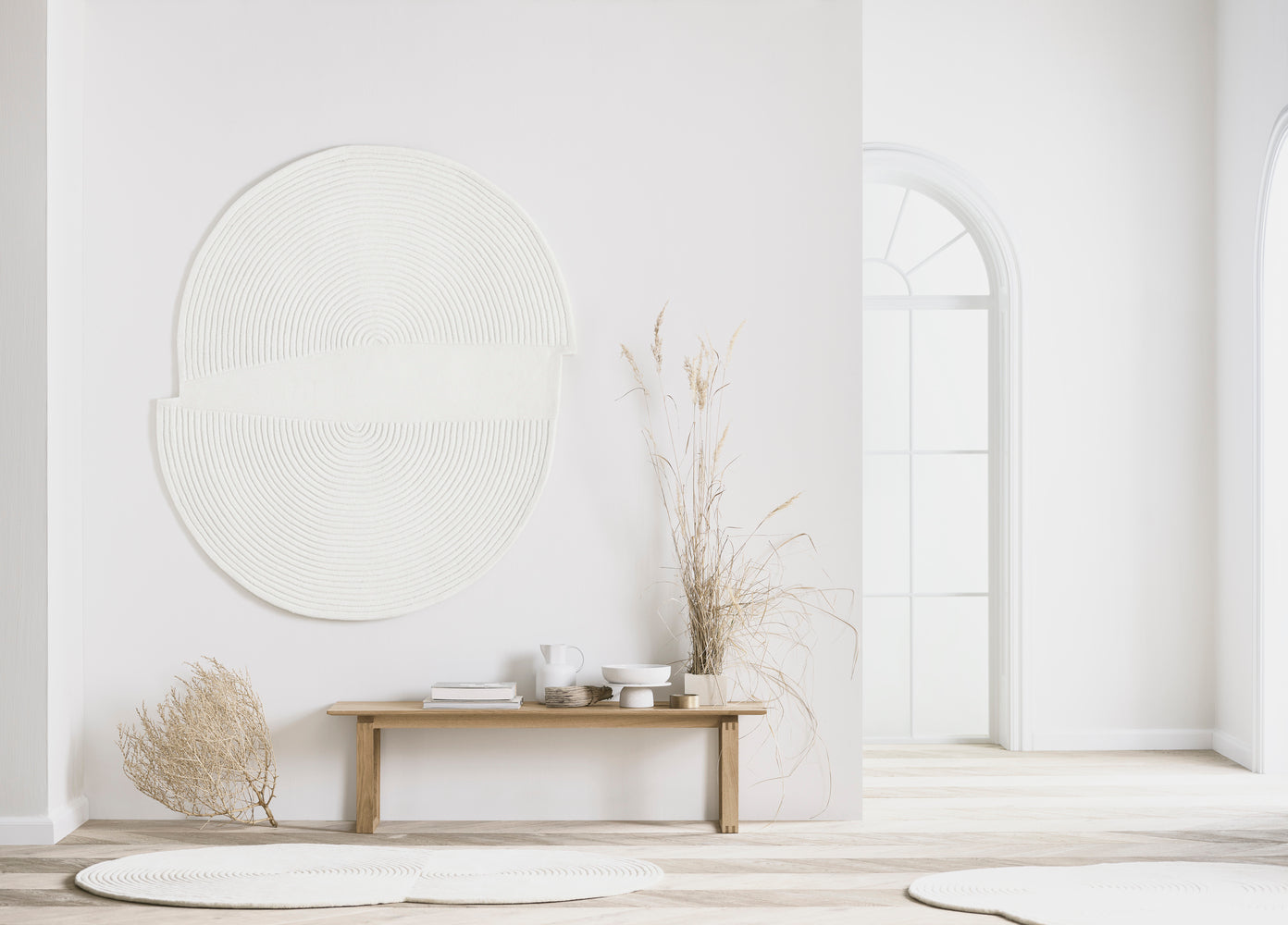 Lavica NORD z dubového dreva