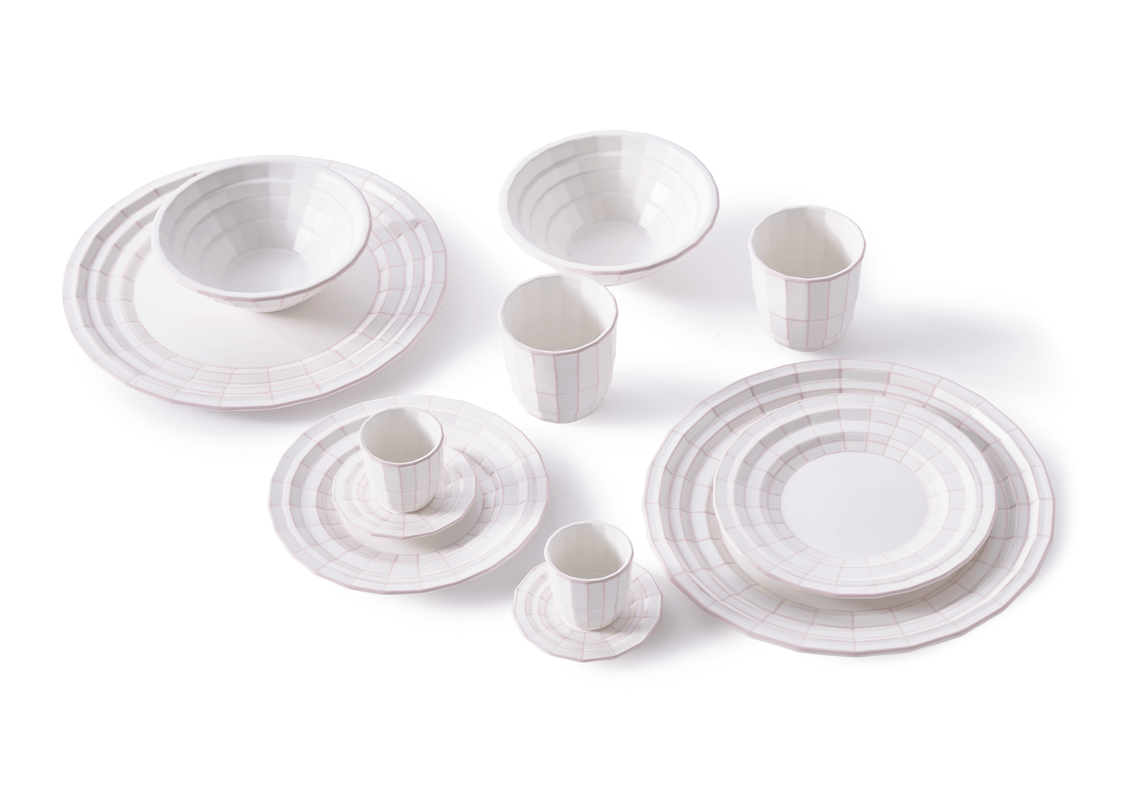 Zestaw filiżanek do espresso DIGI różowy Pols Potten Eye on Design