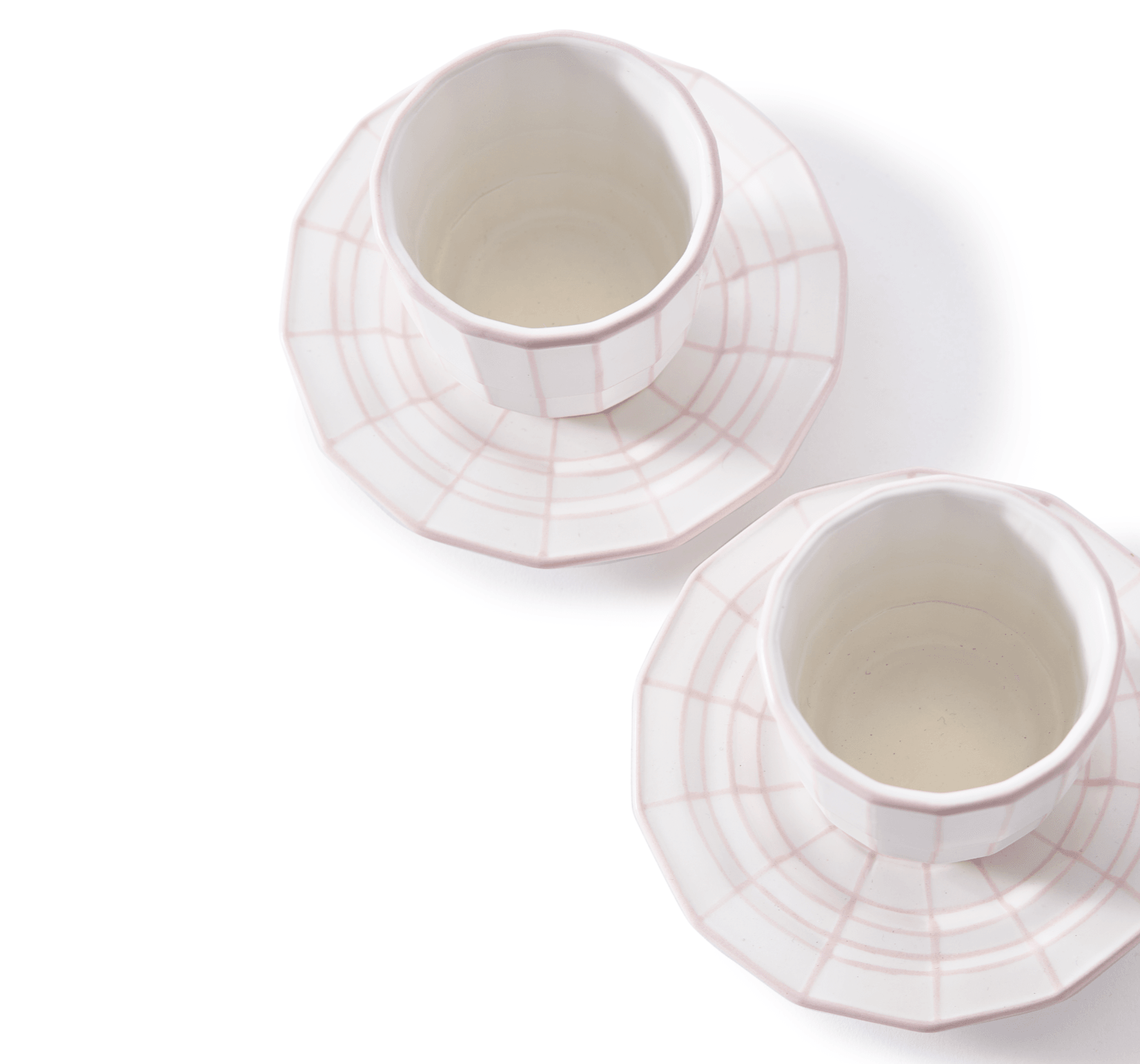 Zestaw filiżanek do espresso DIGI różowy Pols Potten Eye on Design