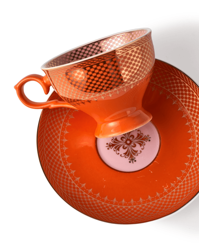 Zestaw filiżanek do espresso GRANDMA porcelanowy Pols Potten Eye on Design