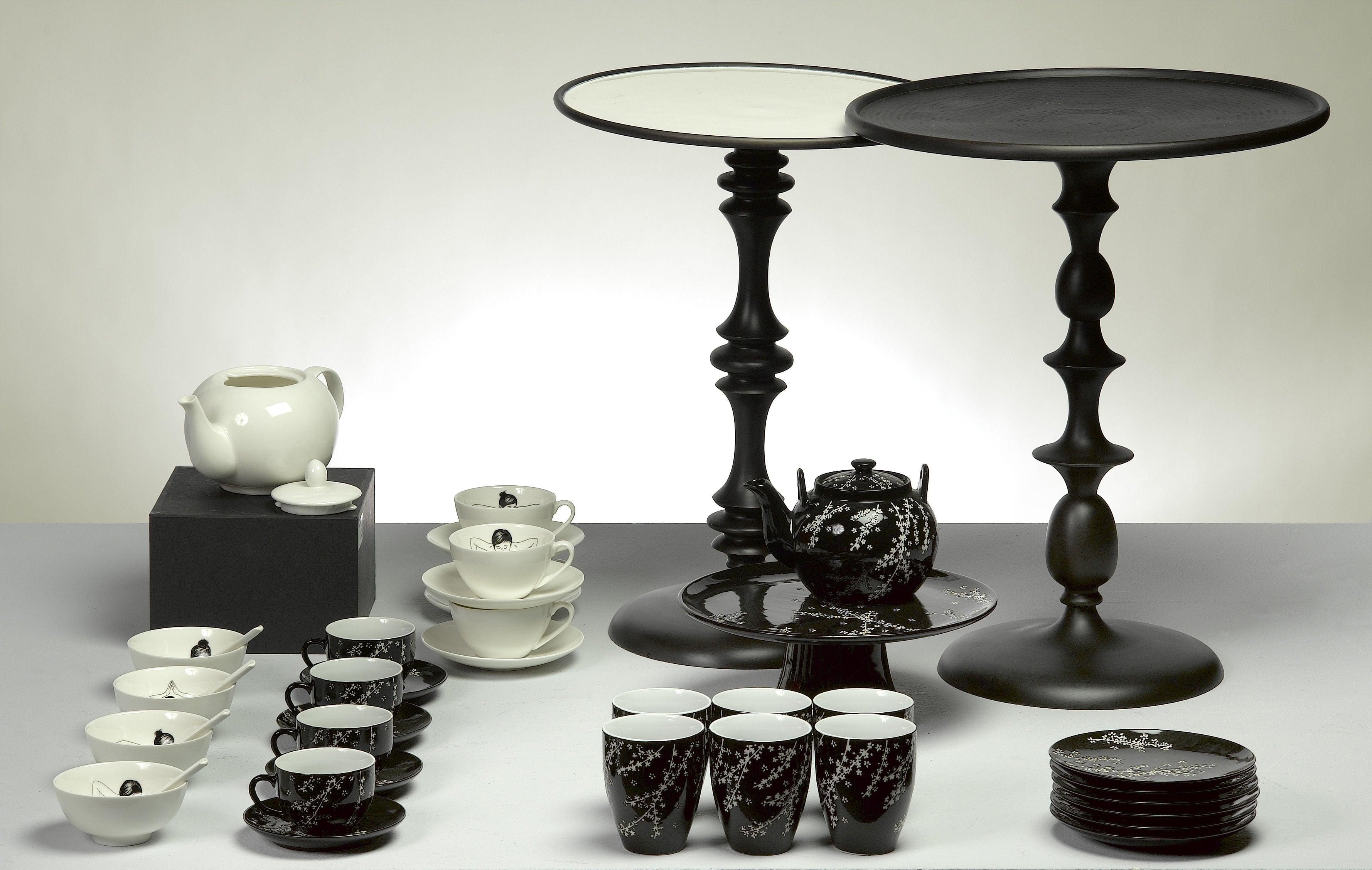 Zestaw filiżanek UNDRESSED biała porcelana Pols Potten Eye on Design