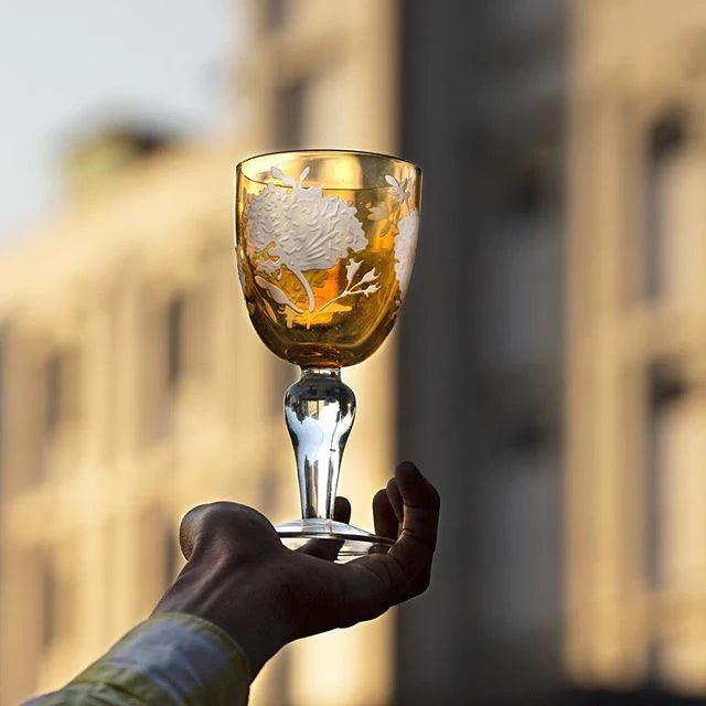 Zestaw kieliszków PEONY kolorowy Pols Potten Eye on Design