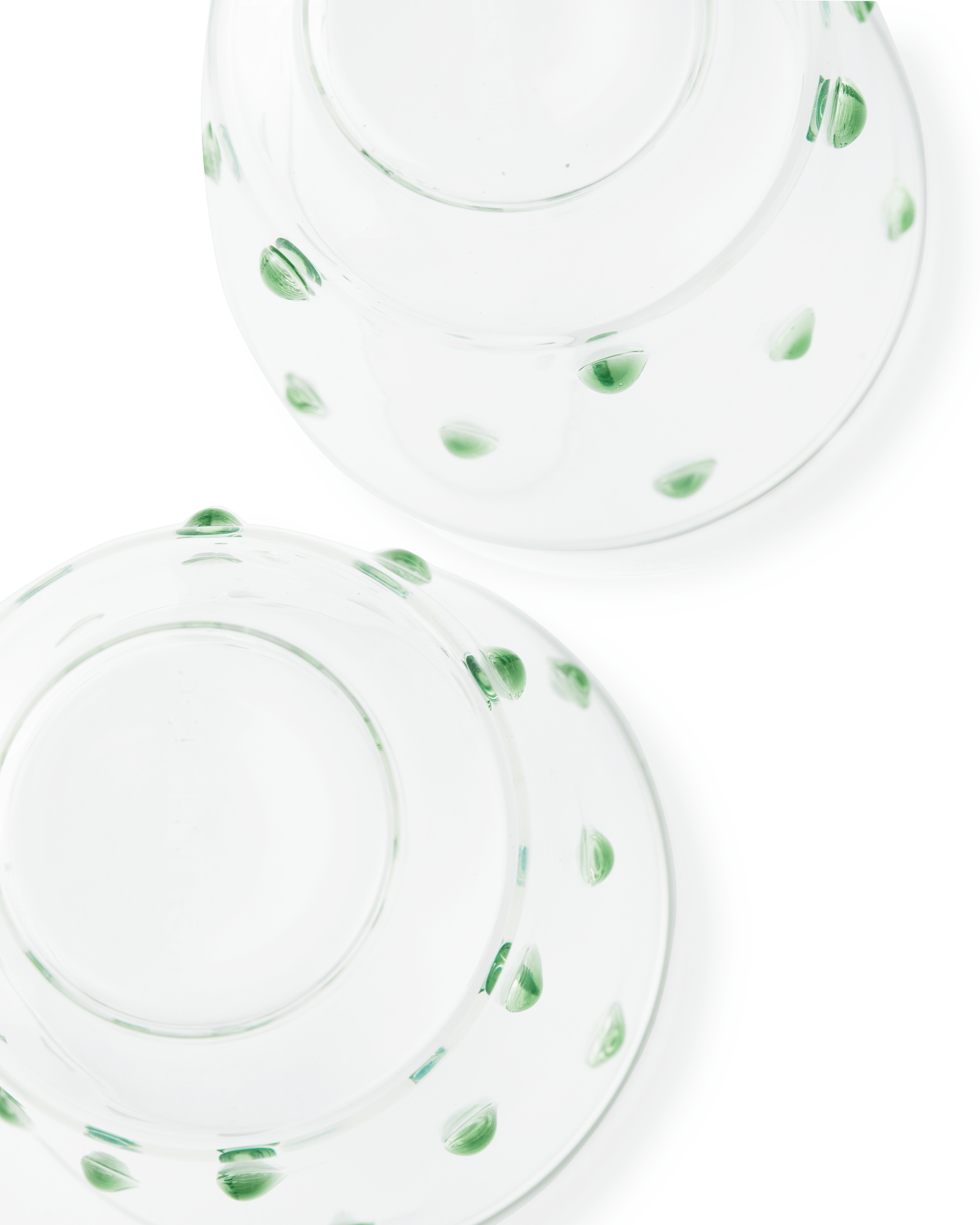 Zestaw szklanek NOB oliwkowy Pols Potten Eye on Design